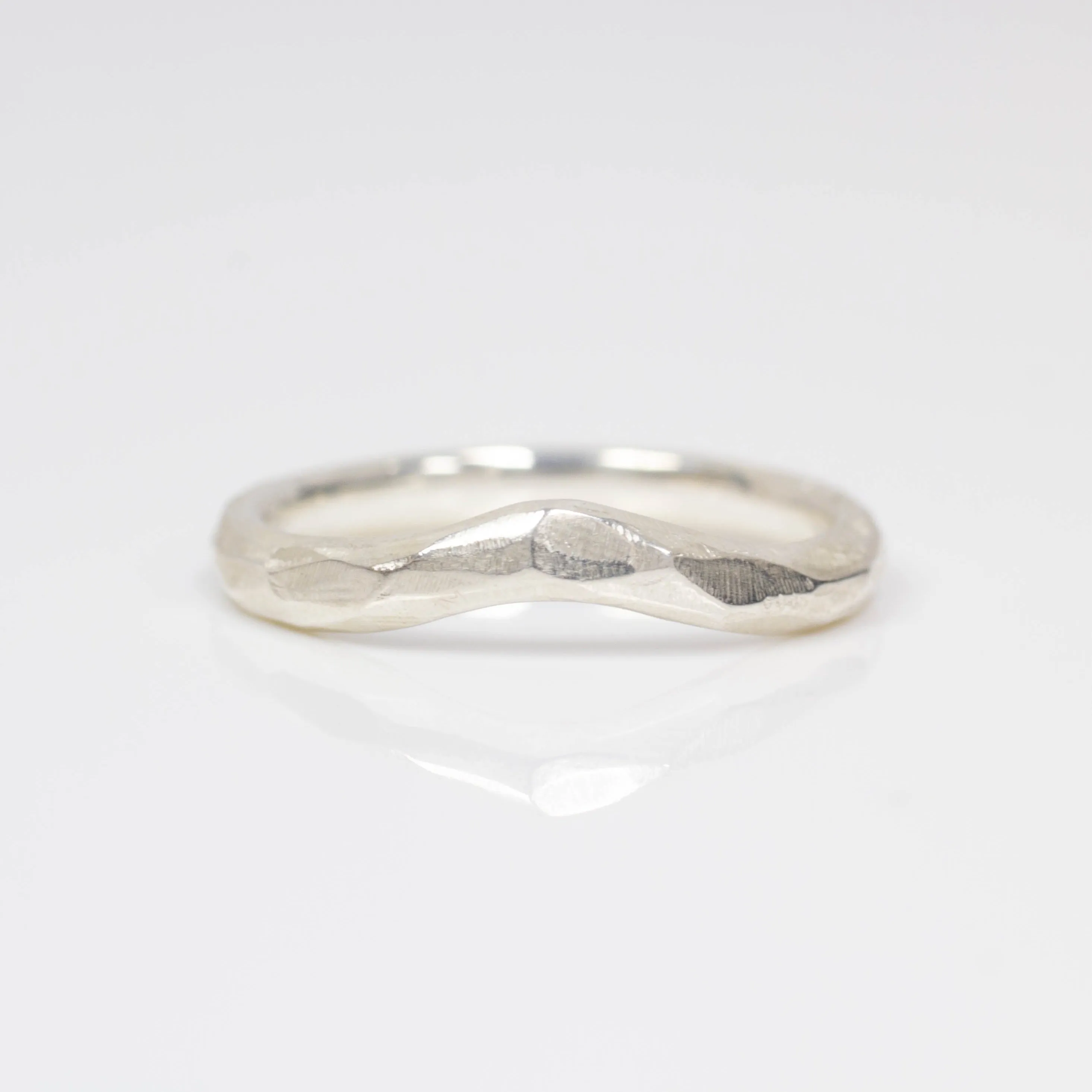 Terra Fitted Band - Sterling Silver sold by Sophie Divett Jewelry