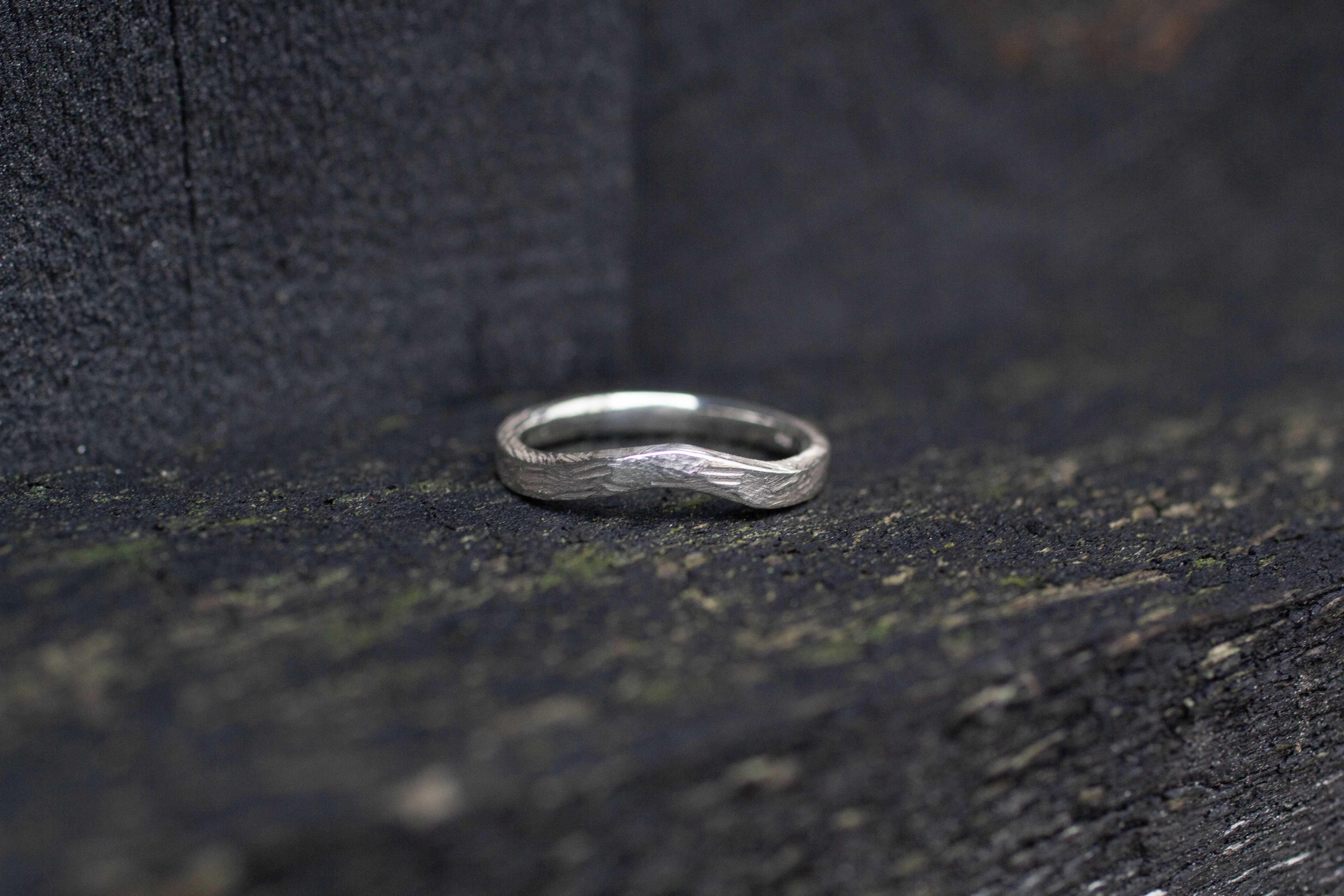 Square Fitted Band - Sterling Silver sold by Sophie Divett Jewelry product image thumbnail 2