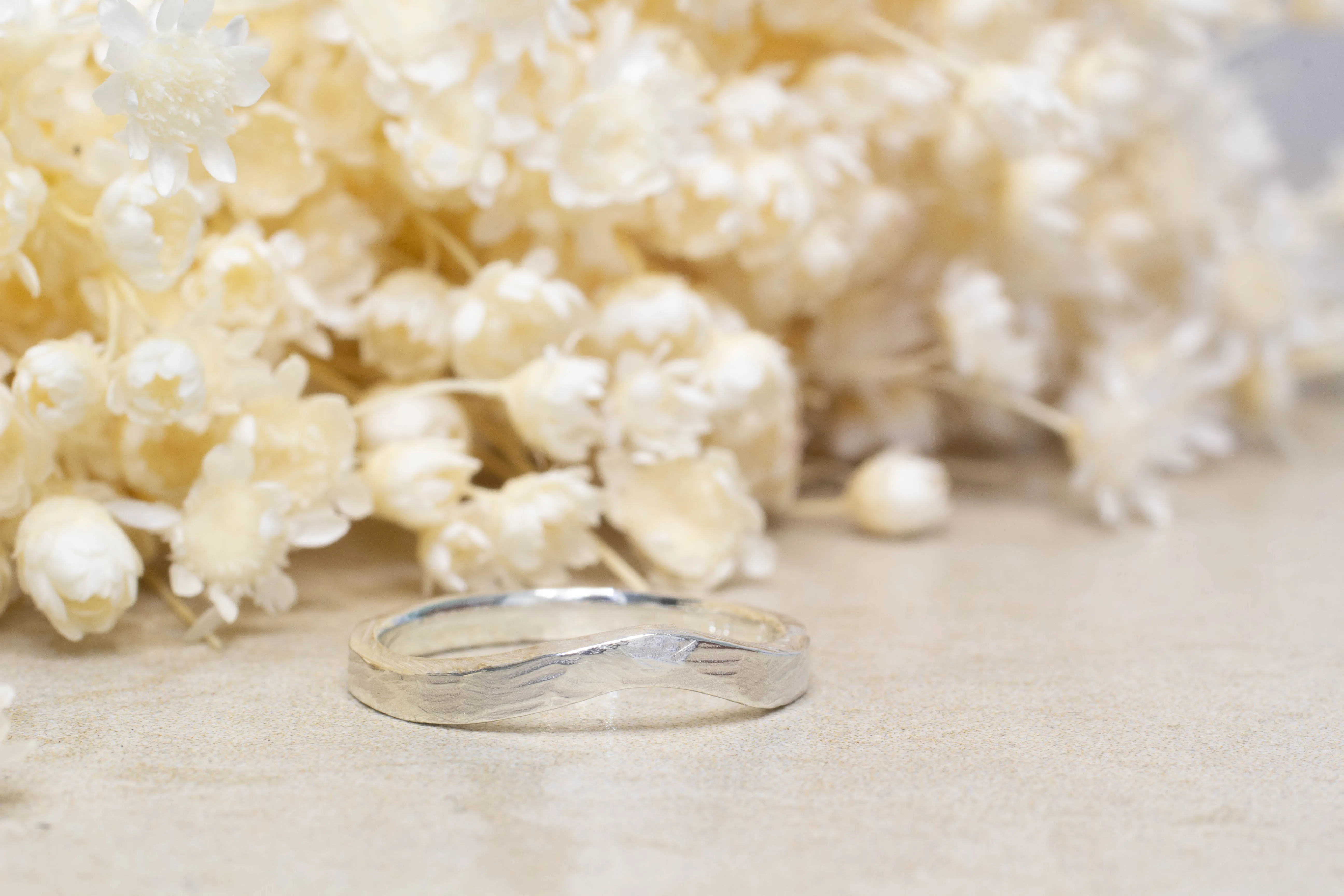 Square Fitted Band - Sterling Silver sold by Sophie Divett Jewelry product image thumbnail 3