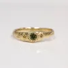 Hestia Ring - Yellow Gold with Sapphires sold by Sophie Divett Jewelry