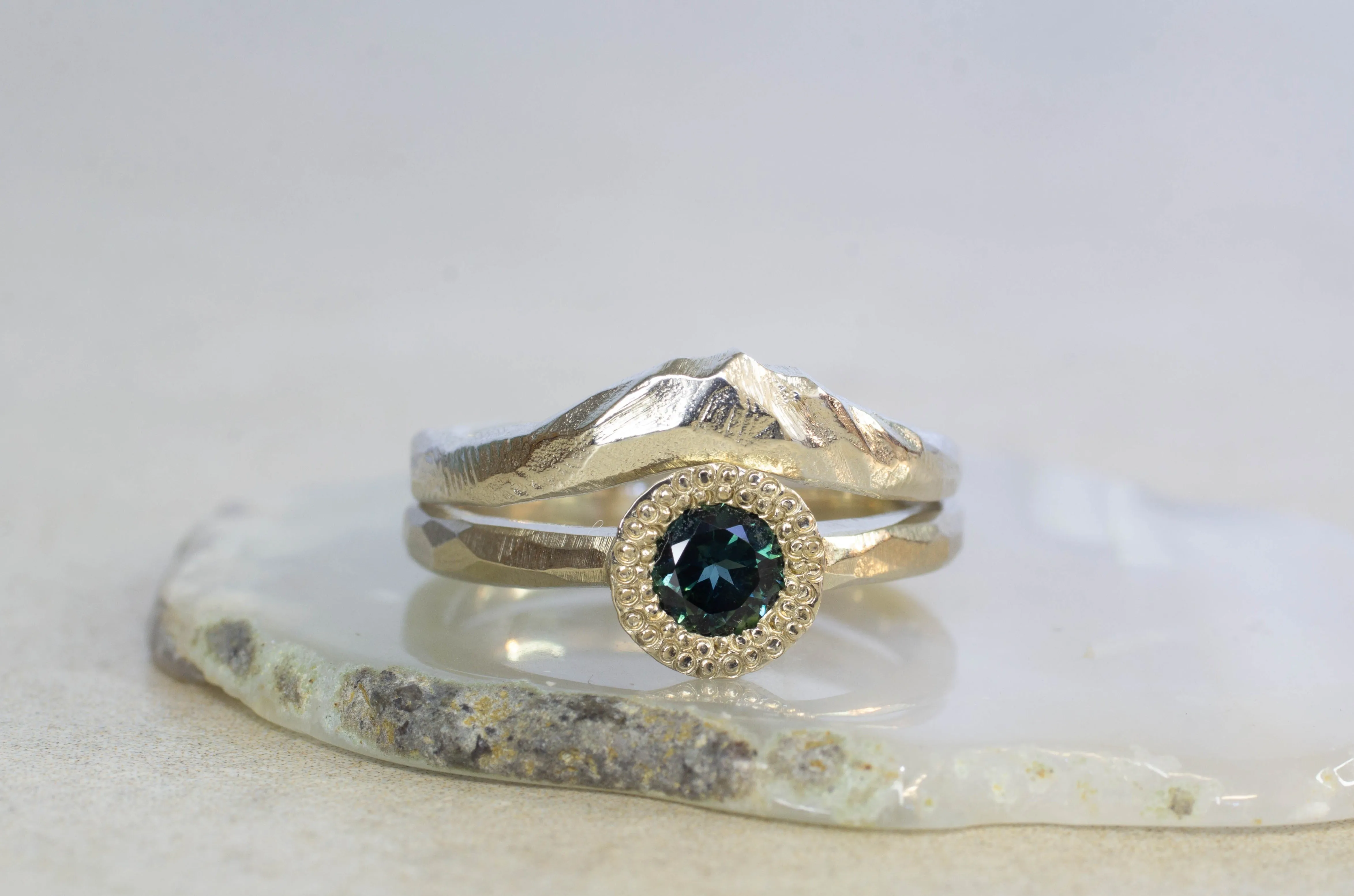 Mountain Fitted Band sold by Sophie Divett Jewelry product image thumbnail 4