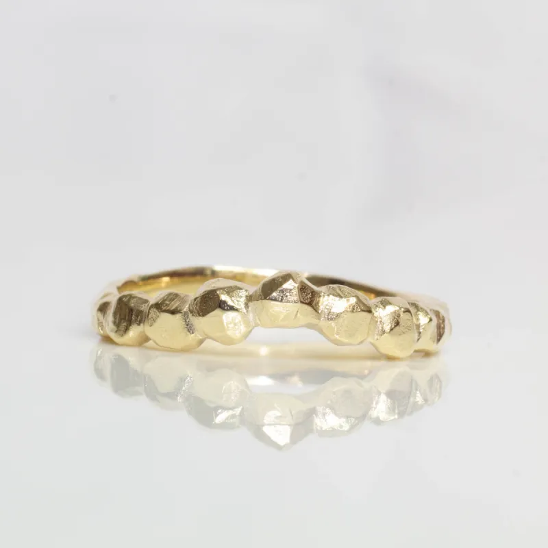 Orbis Fitted Band - Yellow Gold sold by Sophie Divett Jewelry
