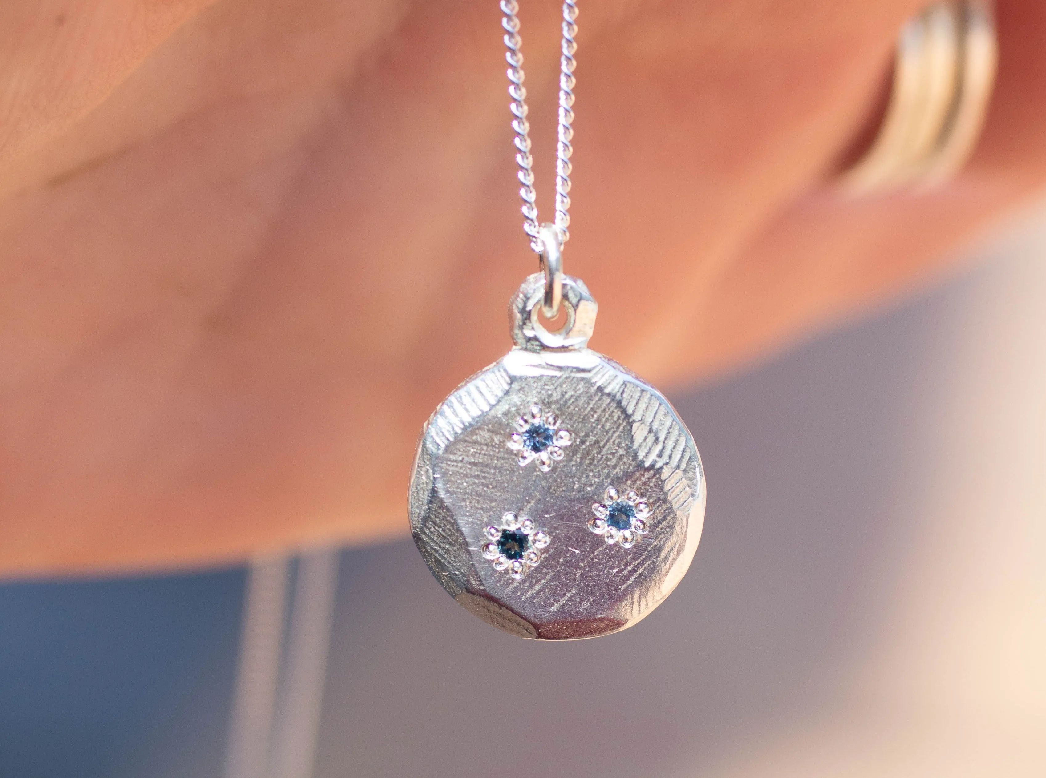Callisto Pendant - Sterling Silver sold by Sophie Divett Jewelry product image thumbnail 4
