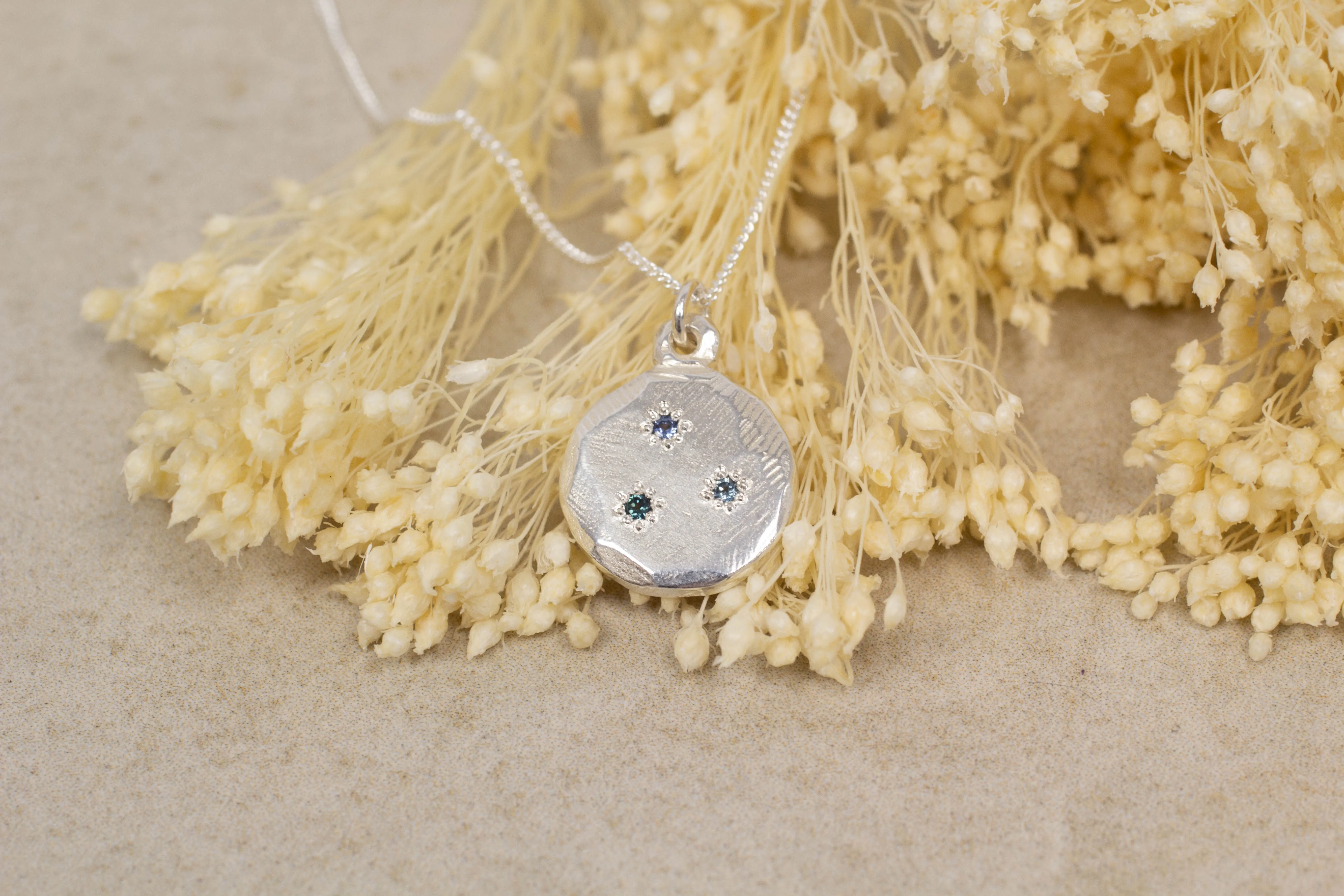 Callisto Pendant - Sterling Silver sold by Sophie Divett Jewelry
