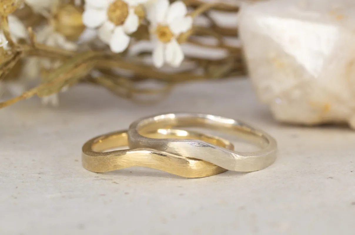 Fitted Square Band sold by Sophie Divett Jewelry