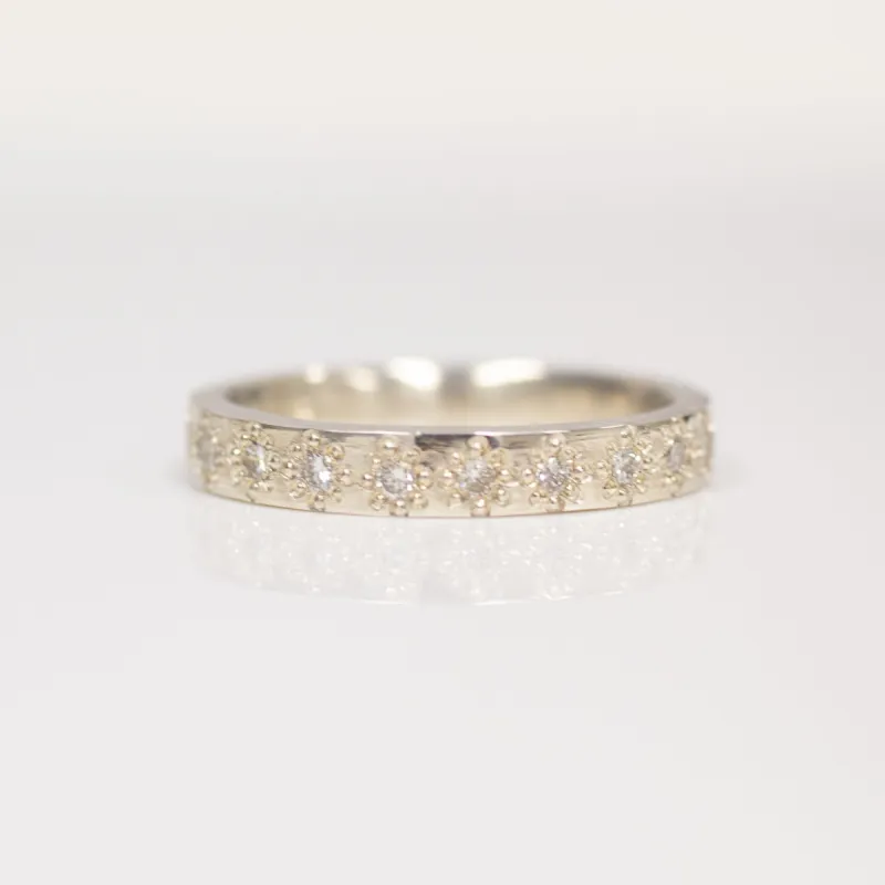 Eternity Band - White Gold with Diamonds sold by Sophie Divett Jewelry