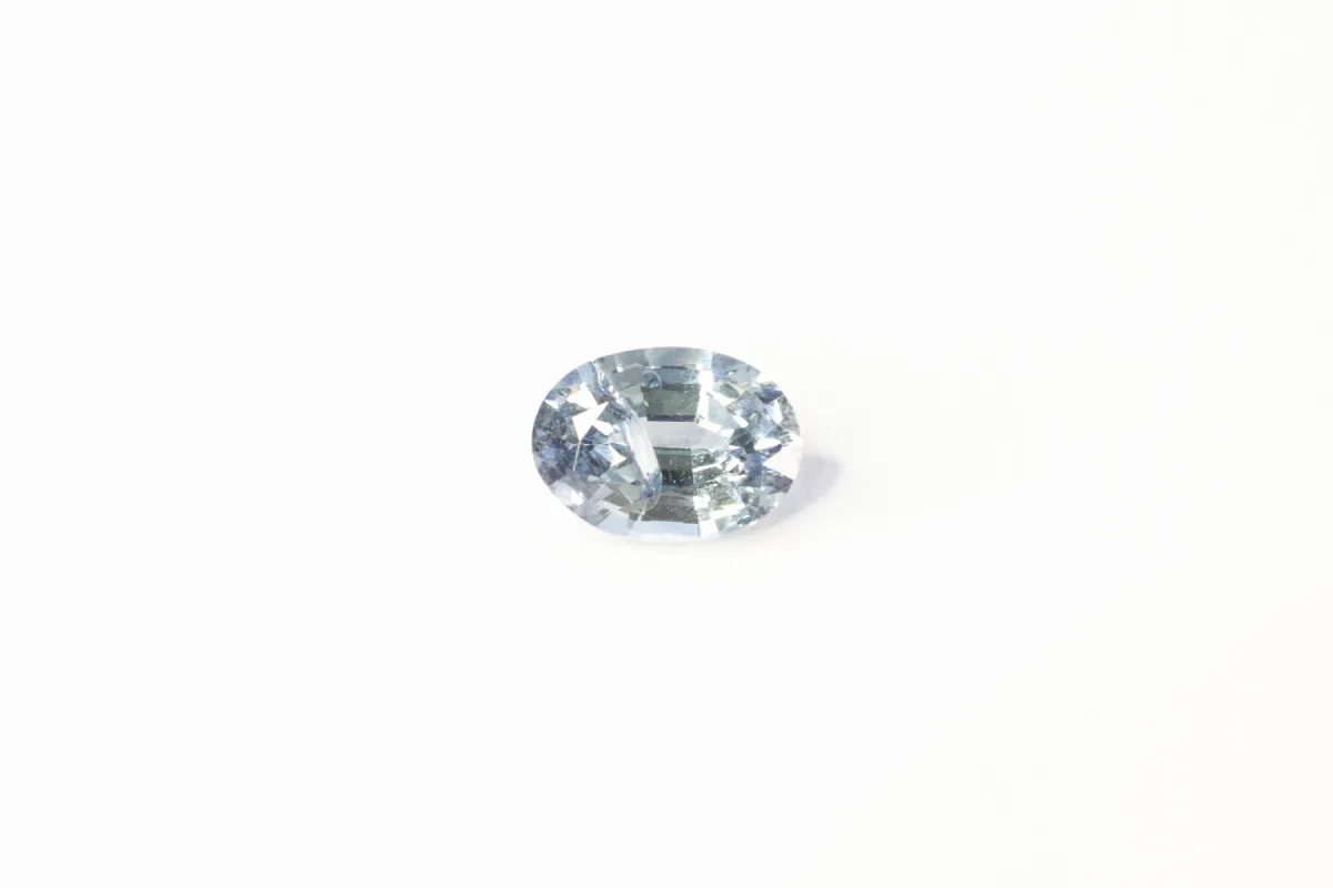 7x5.08mm 0.99 carat Oval Blue Montana Sapphire sold by Sophie Divett Jewelry