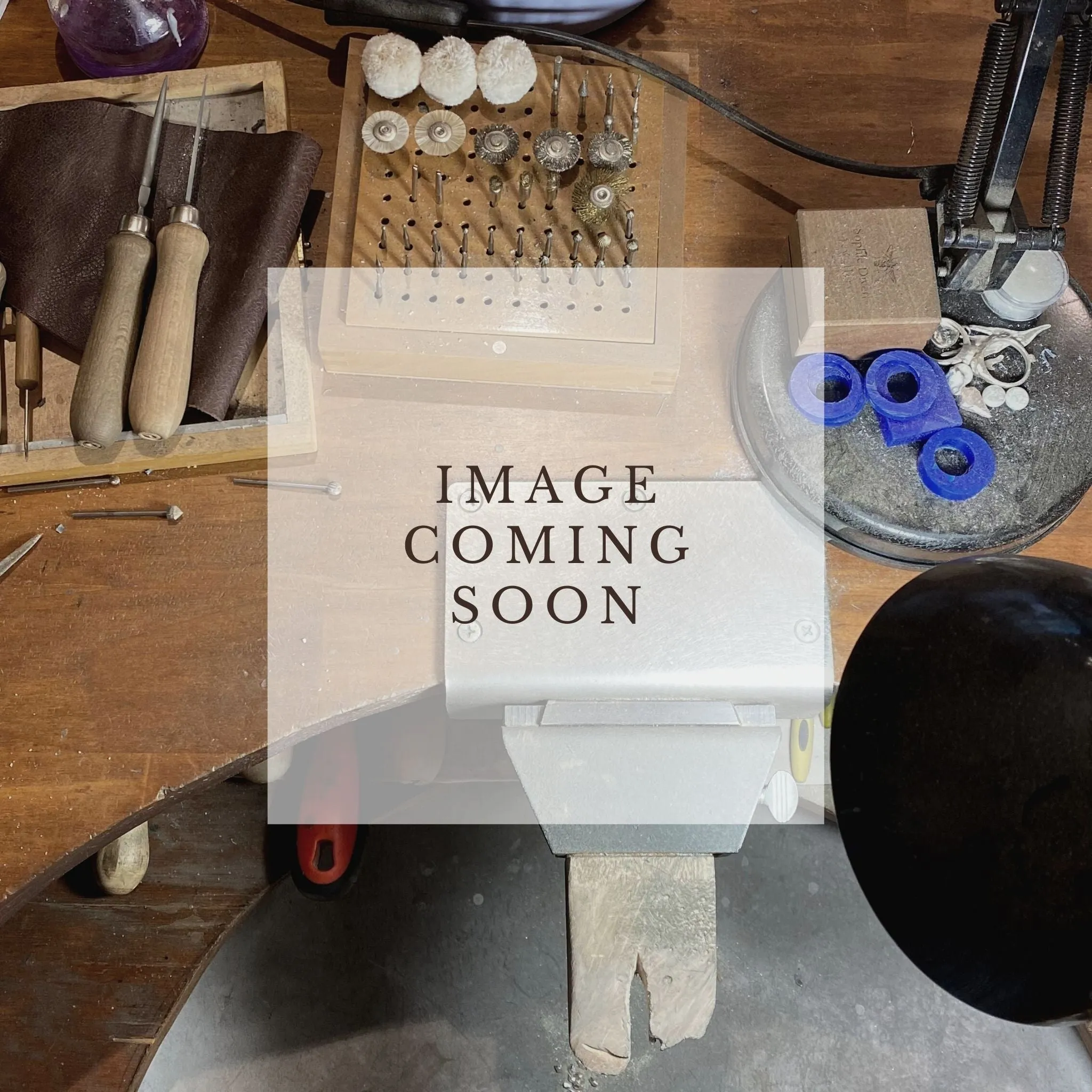 Rhea Fitted Band - Sterling Silver with Sapphire sold by Sophie Divett Jewelry