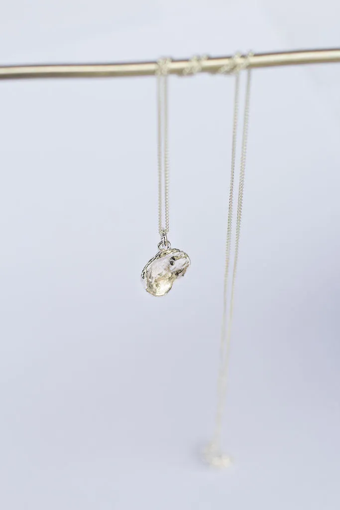 Water Drop Necklace - Plain - Sterling Silver sold by Sophie Divett Jewelry product image thumbnail 4
