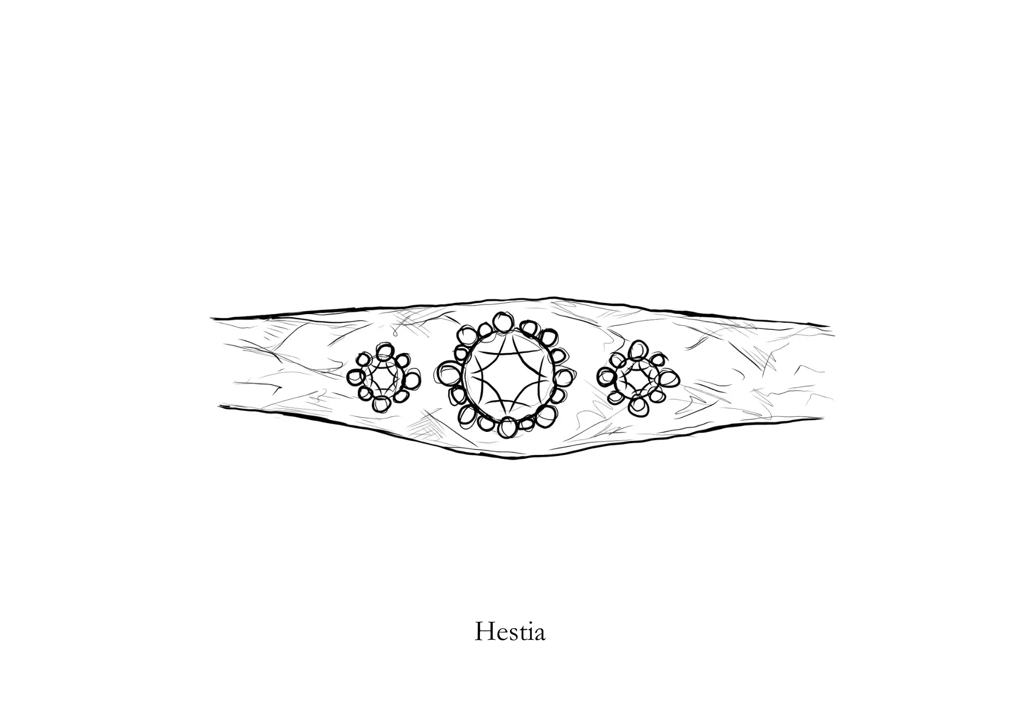Hestia Ring - Build Your Own sold by Sophie Divett Jewelry
