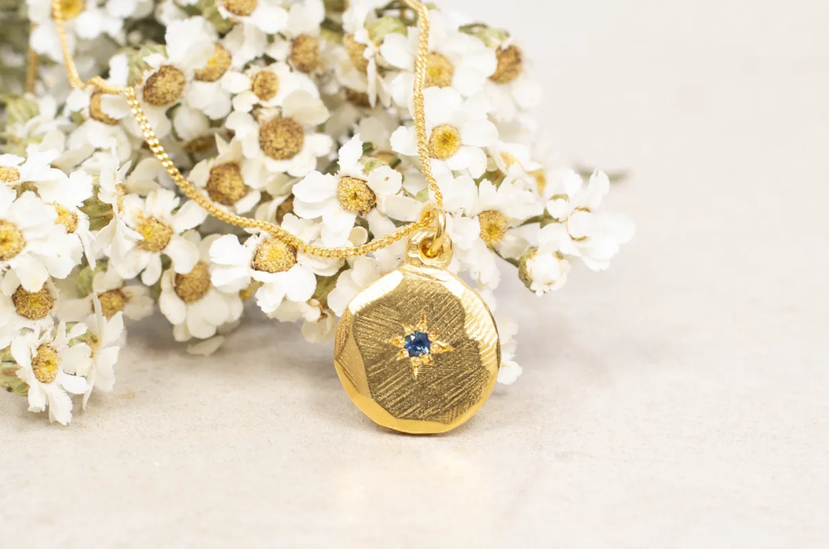 Io Pendant - Gold Plated sold by Sophie Divett Jewelry