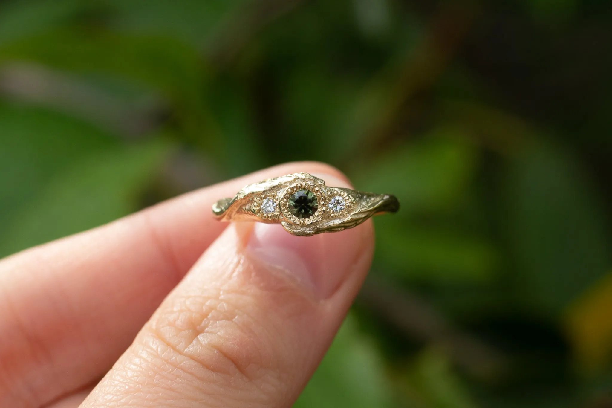 Frondis Ring - Build Your Own sold by Sophie Divett Jewelry product image thumbnail 5