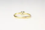 Droplet Ring - 14ct Yellow Gold with Ceylon Sapphire sold by Sophie Divett Jewelry