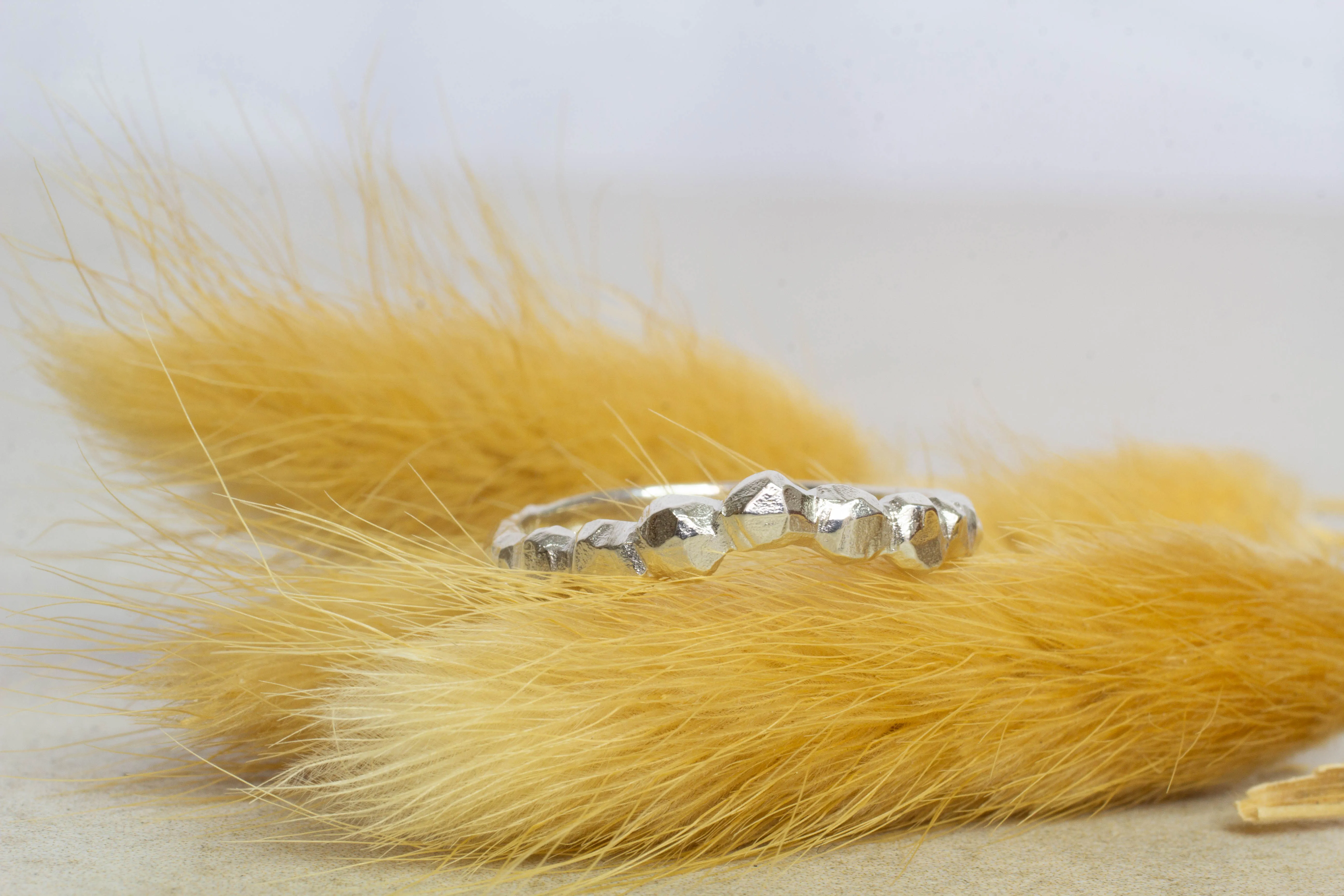 Orbis Fitted Band - White Gold sold by Sophie Divett Jewelry product image thumbnail 3