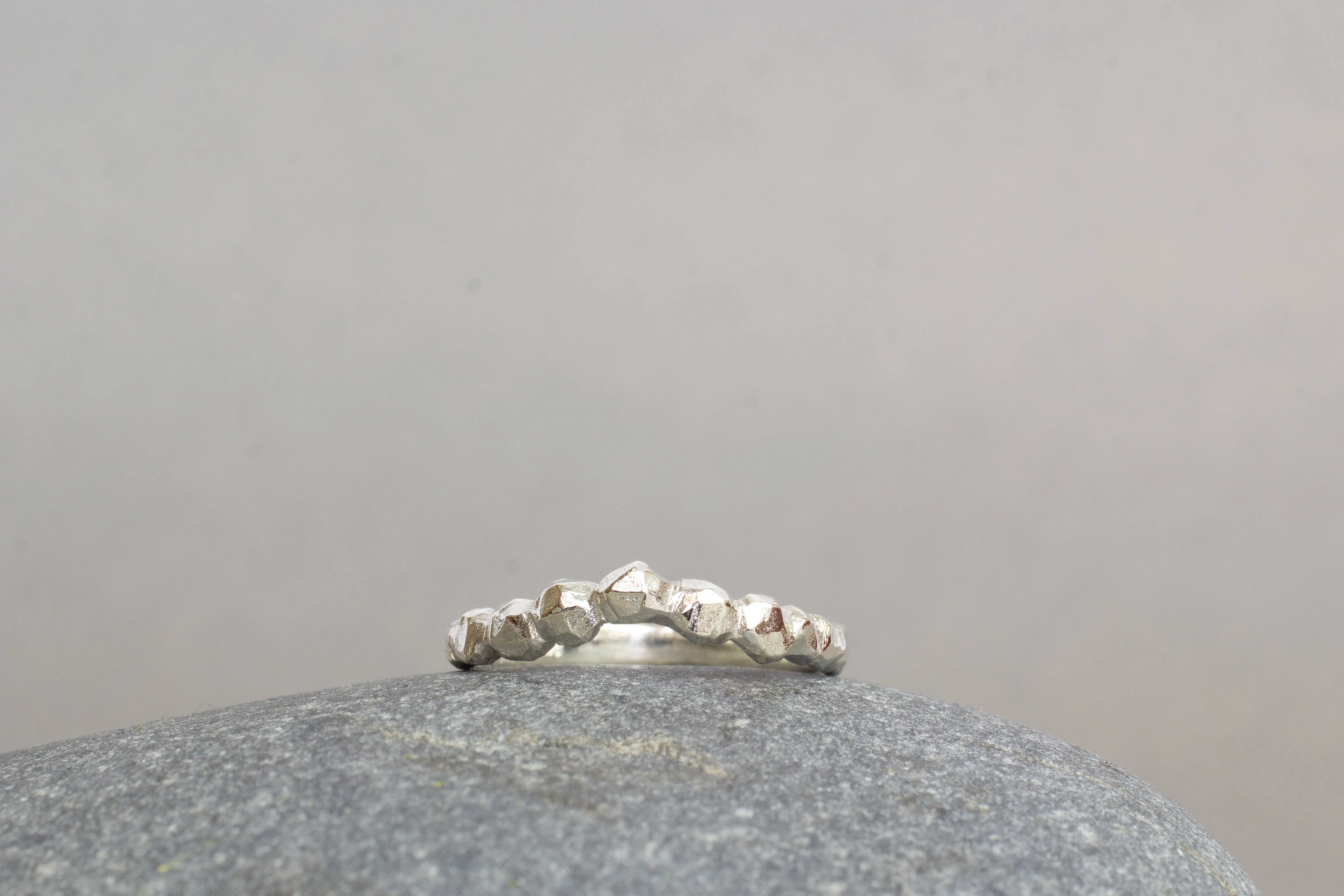 Orbis Fitted Band - White Gold sold by Sophie Divett Jewelry product image thumbnail 2