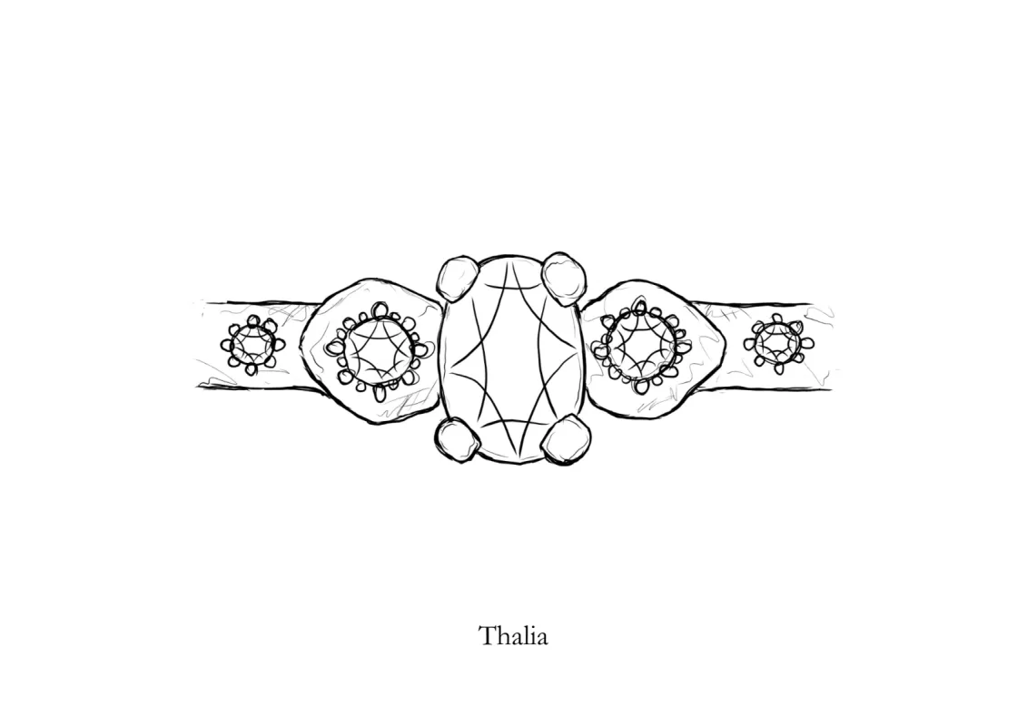 Thalia Ring - Made to Order sold by Sophie Divett Jewelry