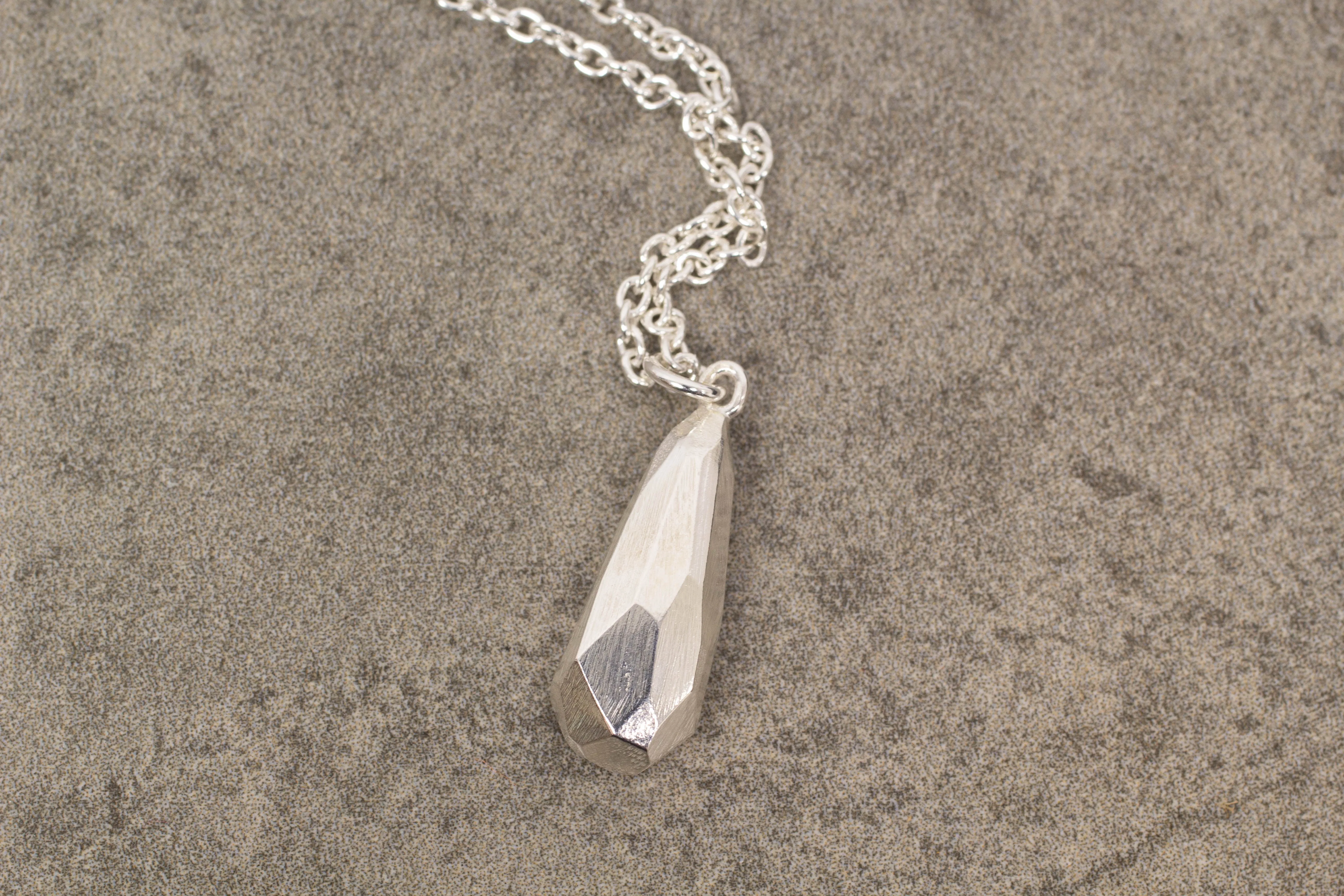 Athos Pendant - Sterling Silver sold by Sophie Divett Jewelry