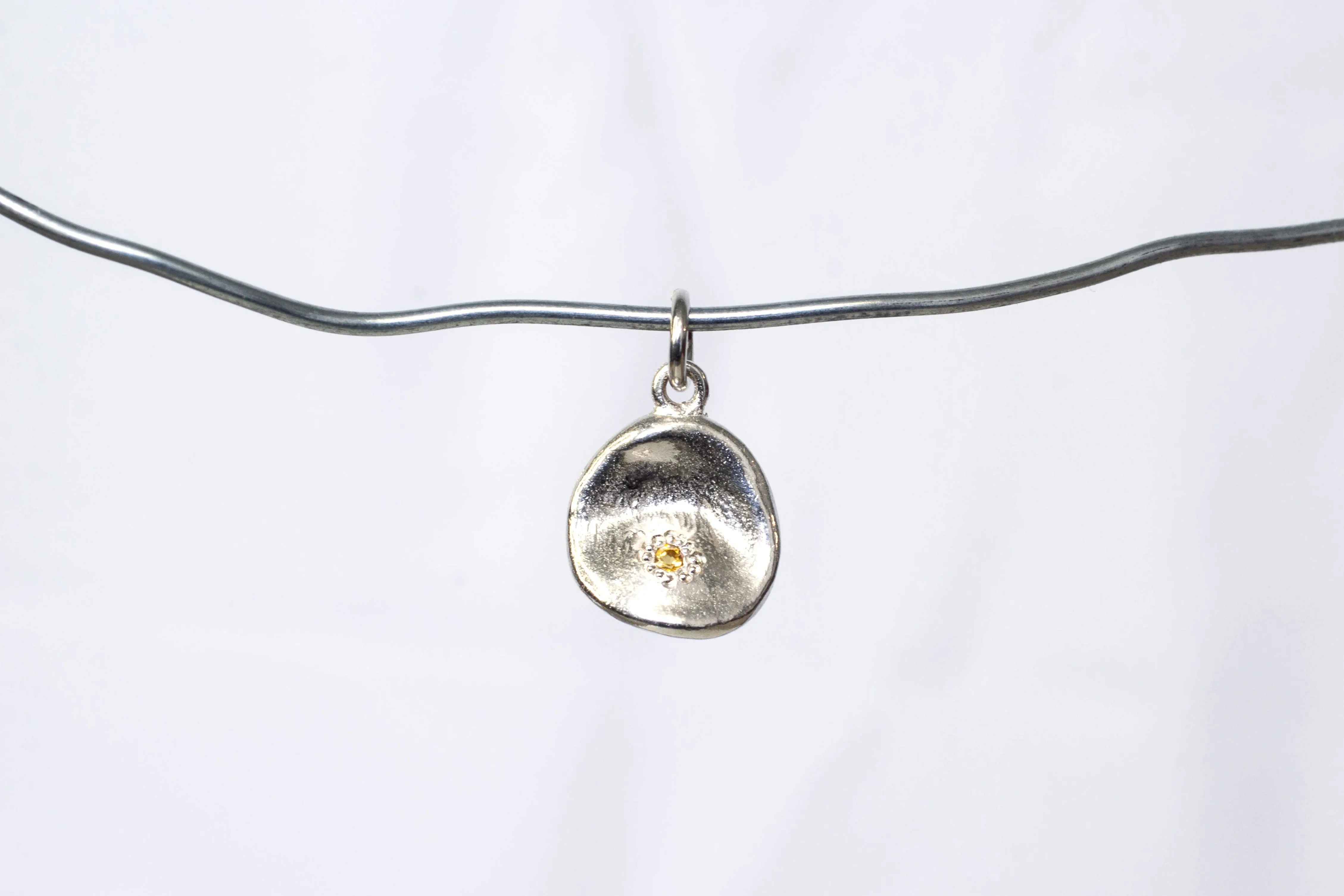 Water Drop Charm - Sterling Silver sold by Sophie Divett Jewelry product image thumbnail 3