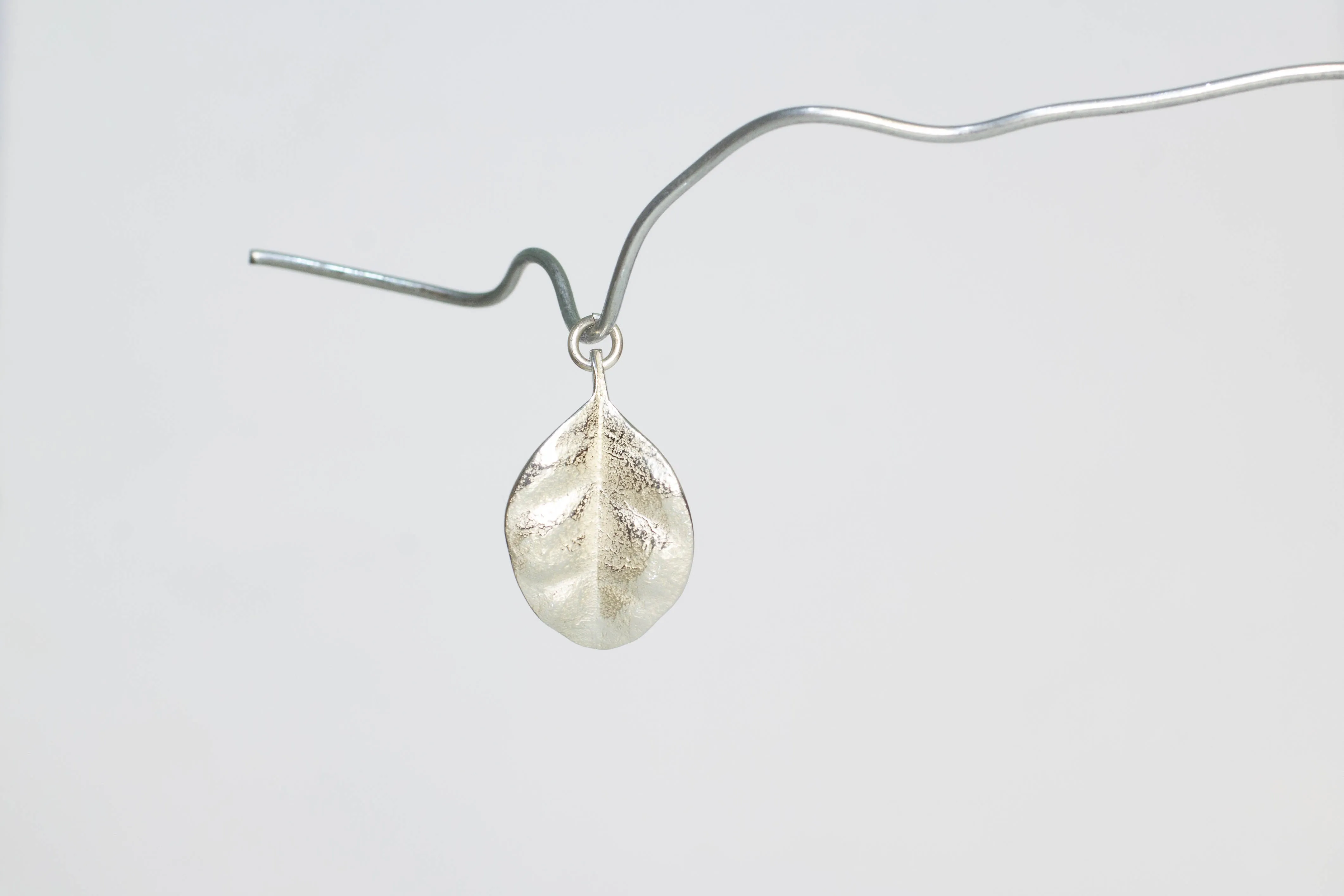 Ramarama Leaf Charm - Sterling Silver sold by Sophie Divett Jewelry