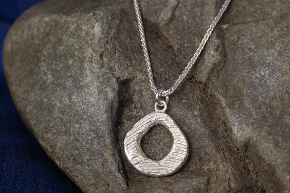 Tidepool Pendant - Sterling Silver sold by Sophie Divett Jewelry