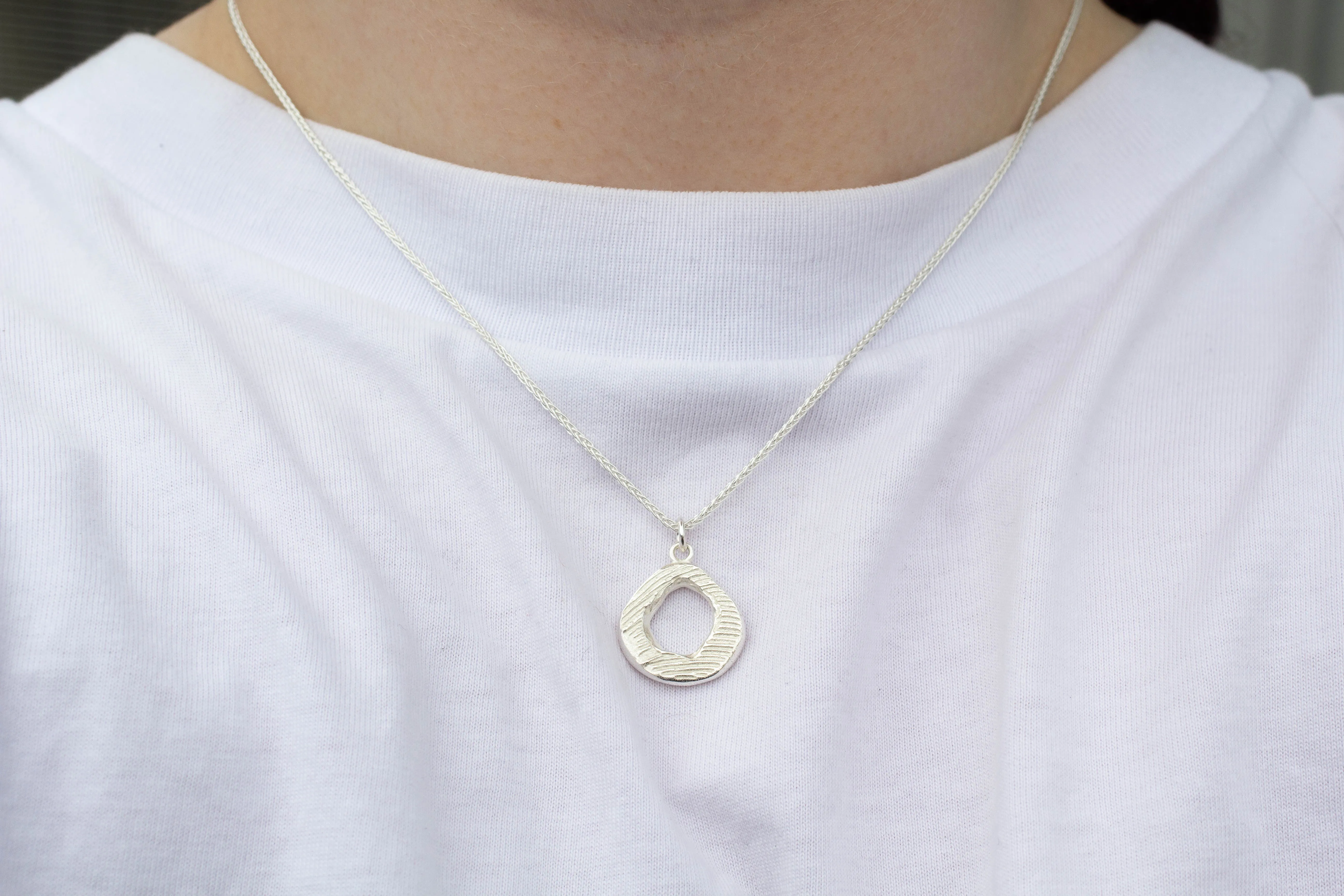 Tidepool Pendant - Sterling Silver sold by Sophie Divett Jewelry product image thumbnail 3