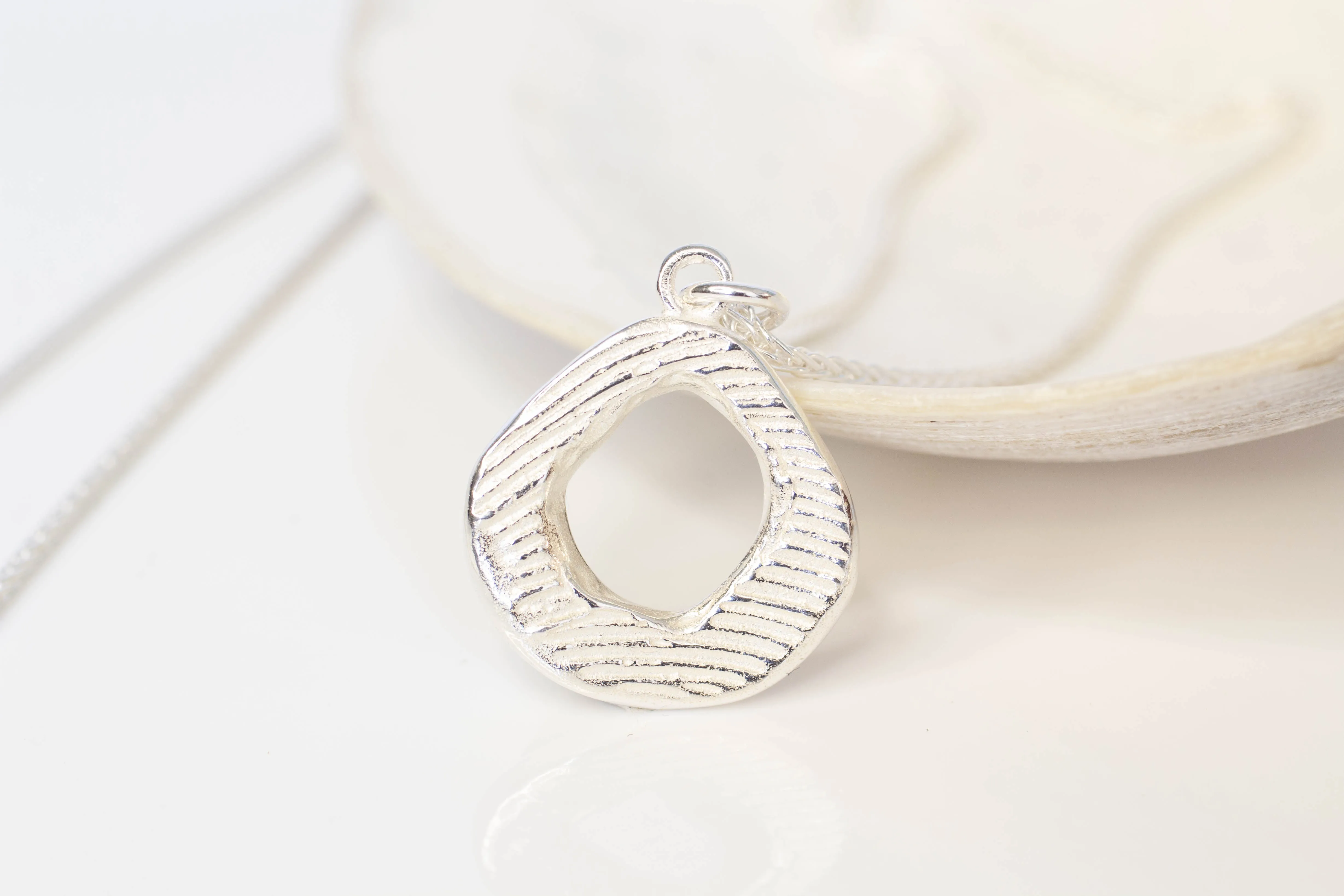 Tidepool Pendant - Sterling Silver sold by Sophie Divett Jewelry product image thumbnail 4