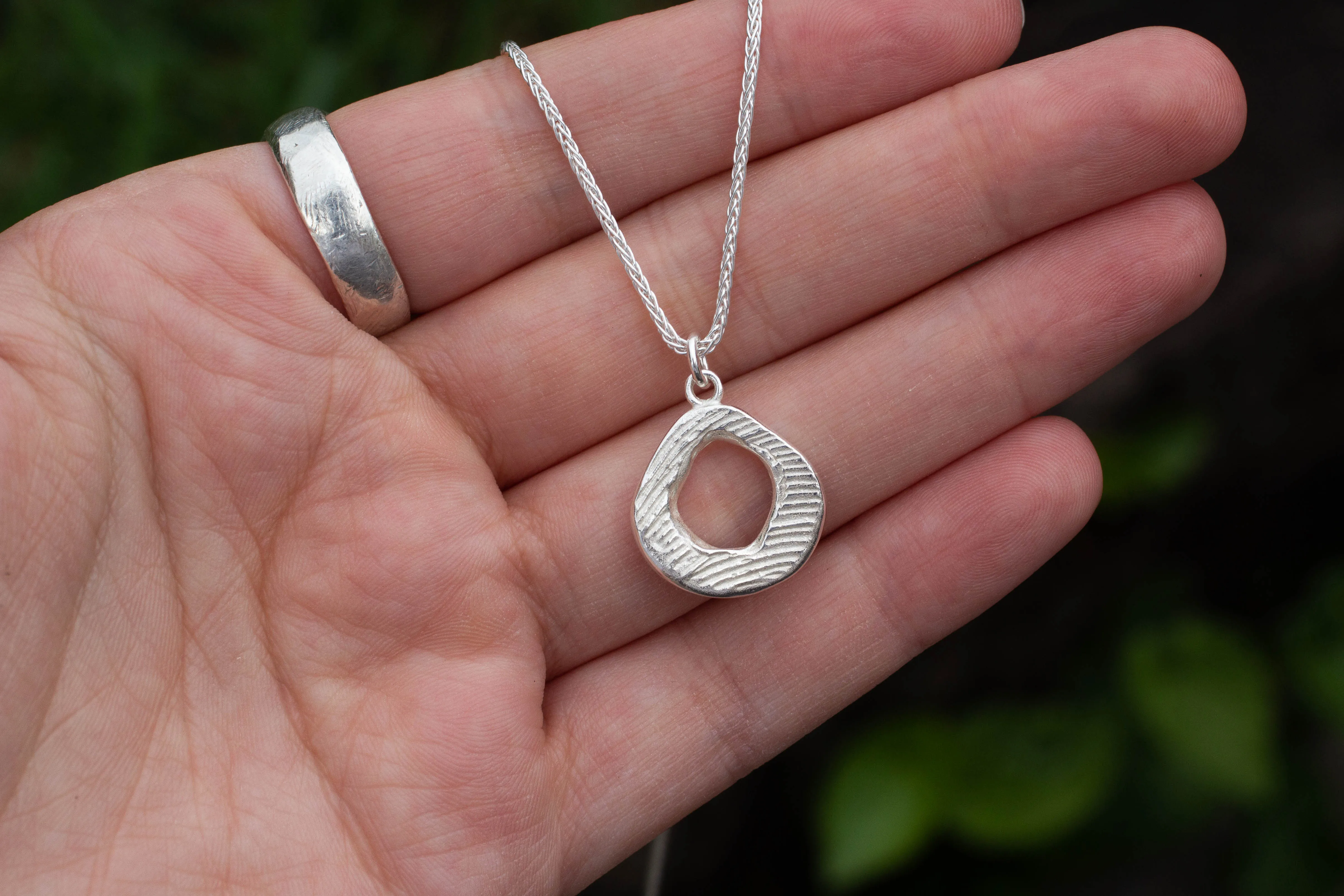 Tidepool Pendant - Sterling Silver sold by Sophie Divett Jewelry product image thumbnail 2
