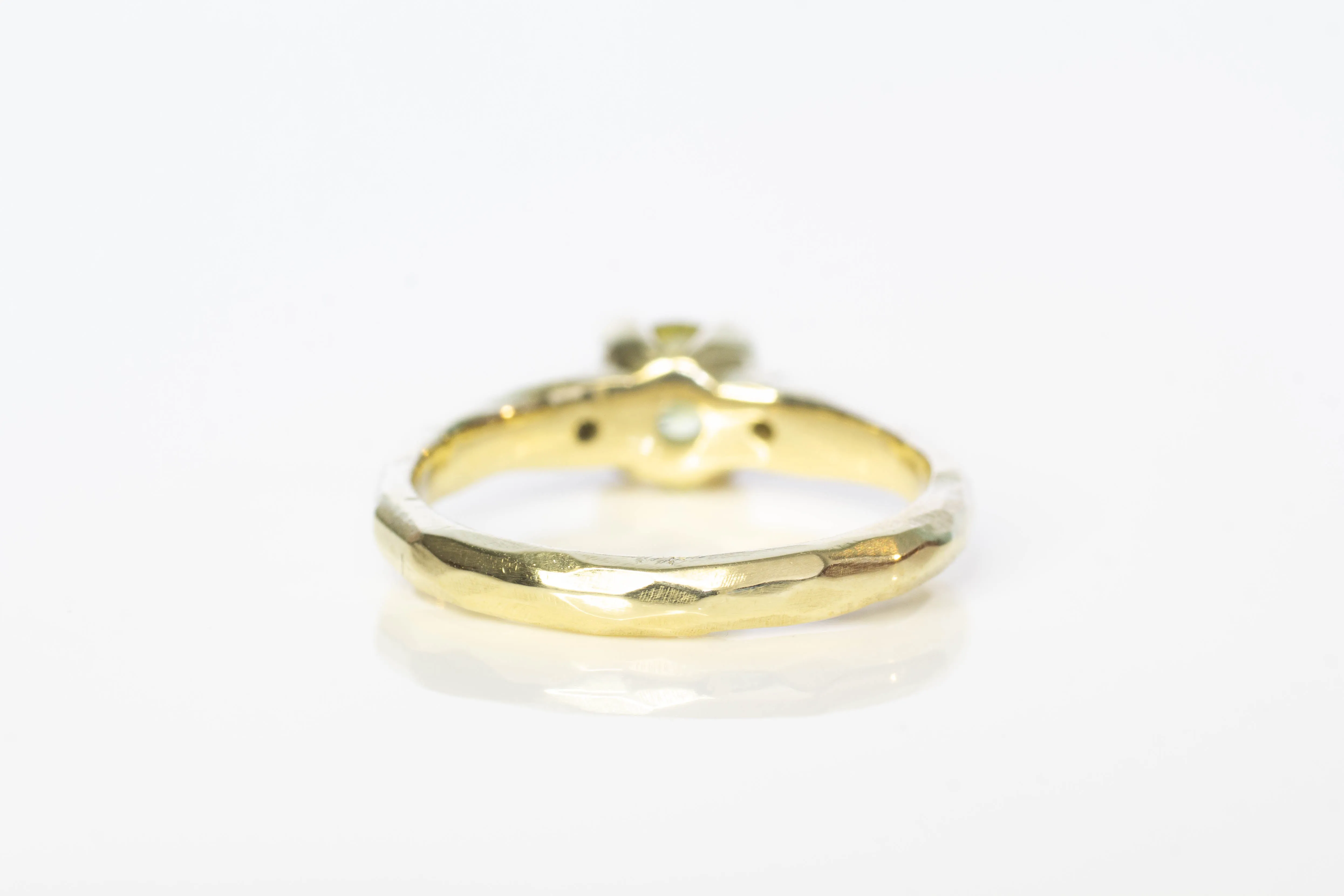 Mira Ring - 14ct Yellow Gold with 5.6mm Yellow Sapphire sold by Sophie Divett Jewelry product image thumbnail 5