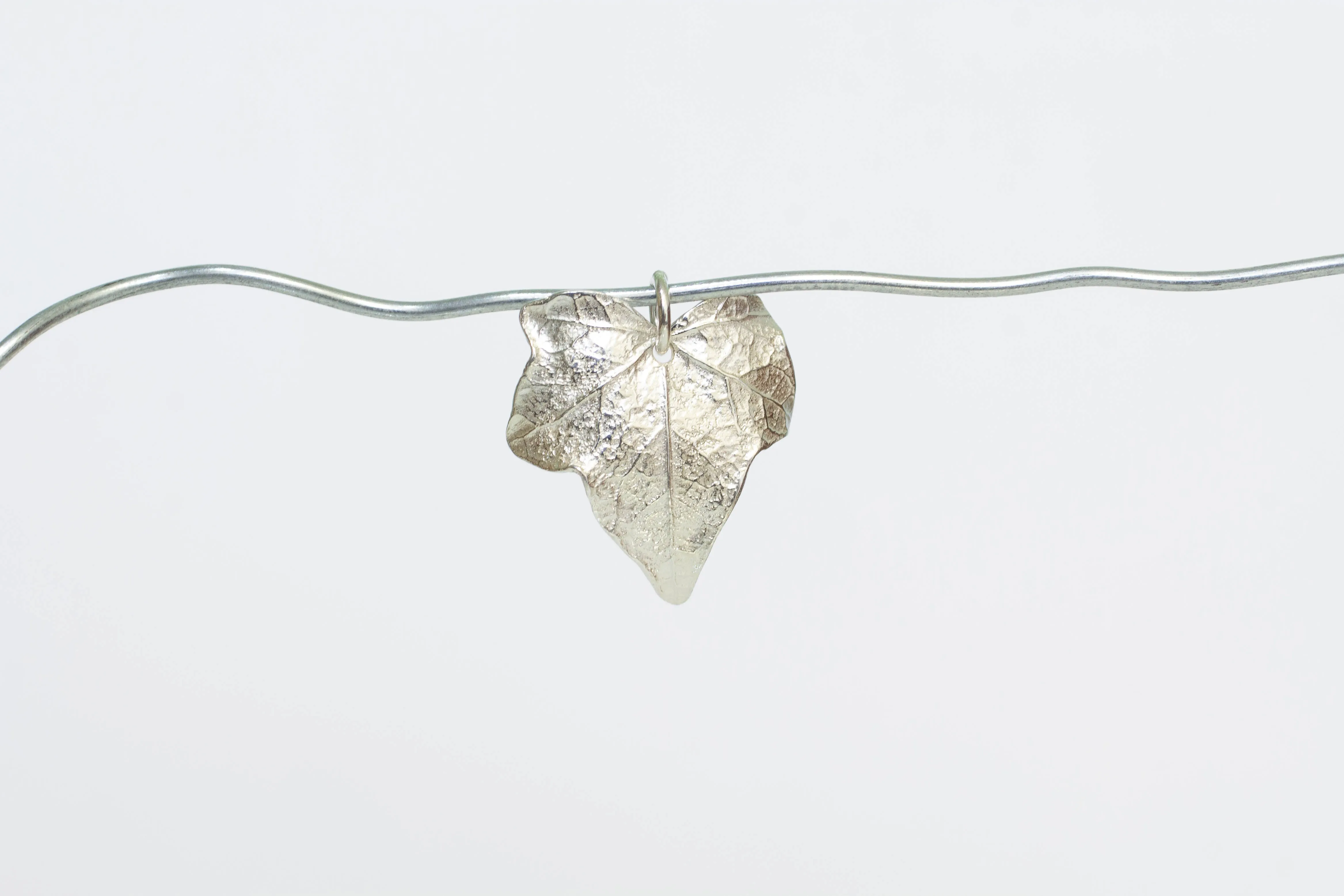 Ivy Leaf Charm - Sterling Silver sold by Sophie Divett Jewelry product image thumbnail 4