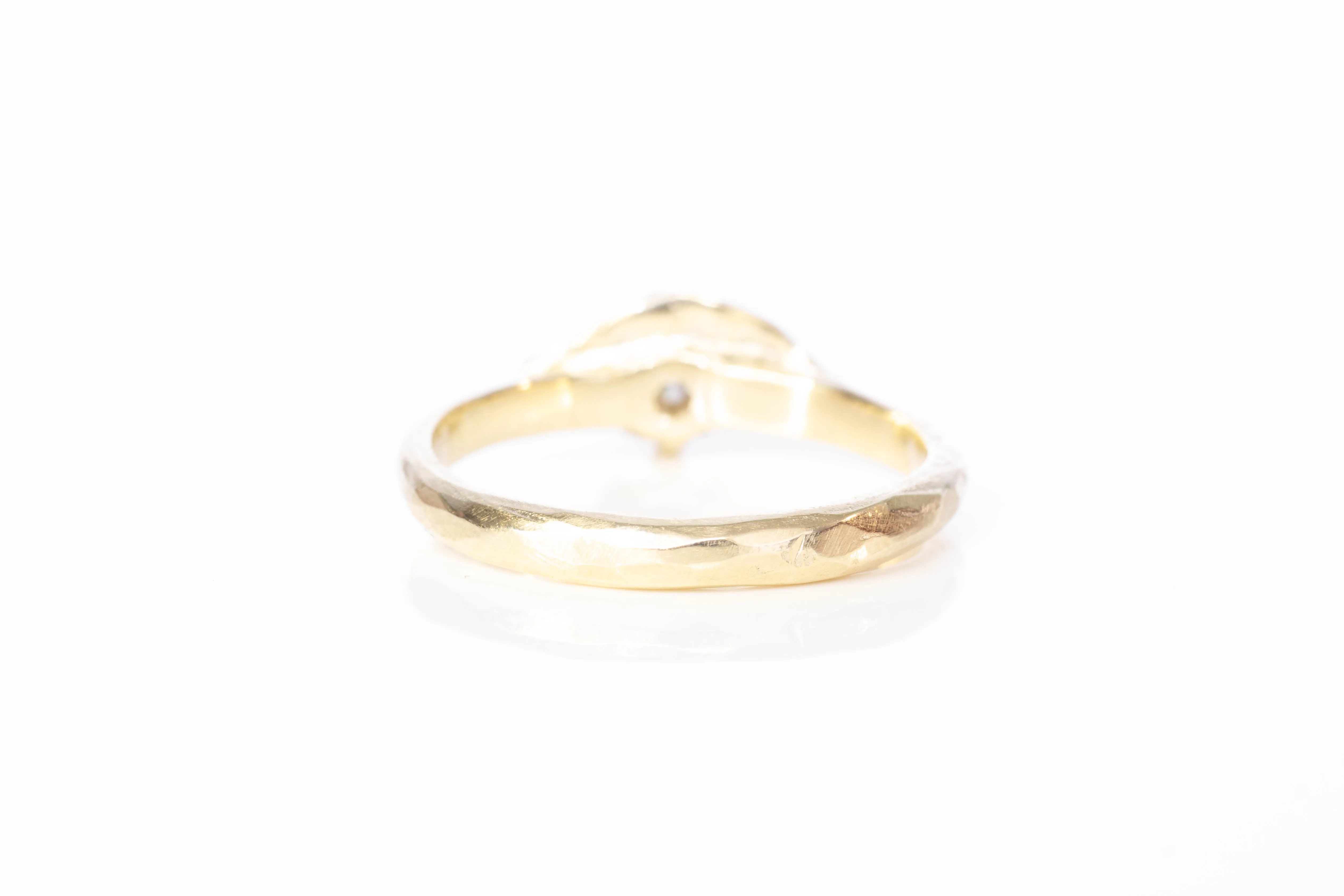 Cybele Ring - 14ct Yellow Gold with Recycled Diamond sold by Sophie Divett Jewelry product image thumbnail 5
