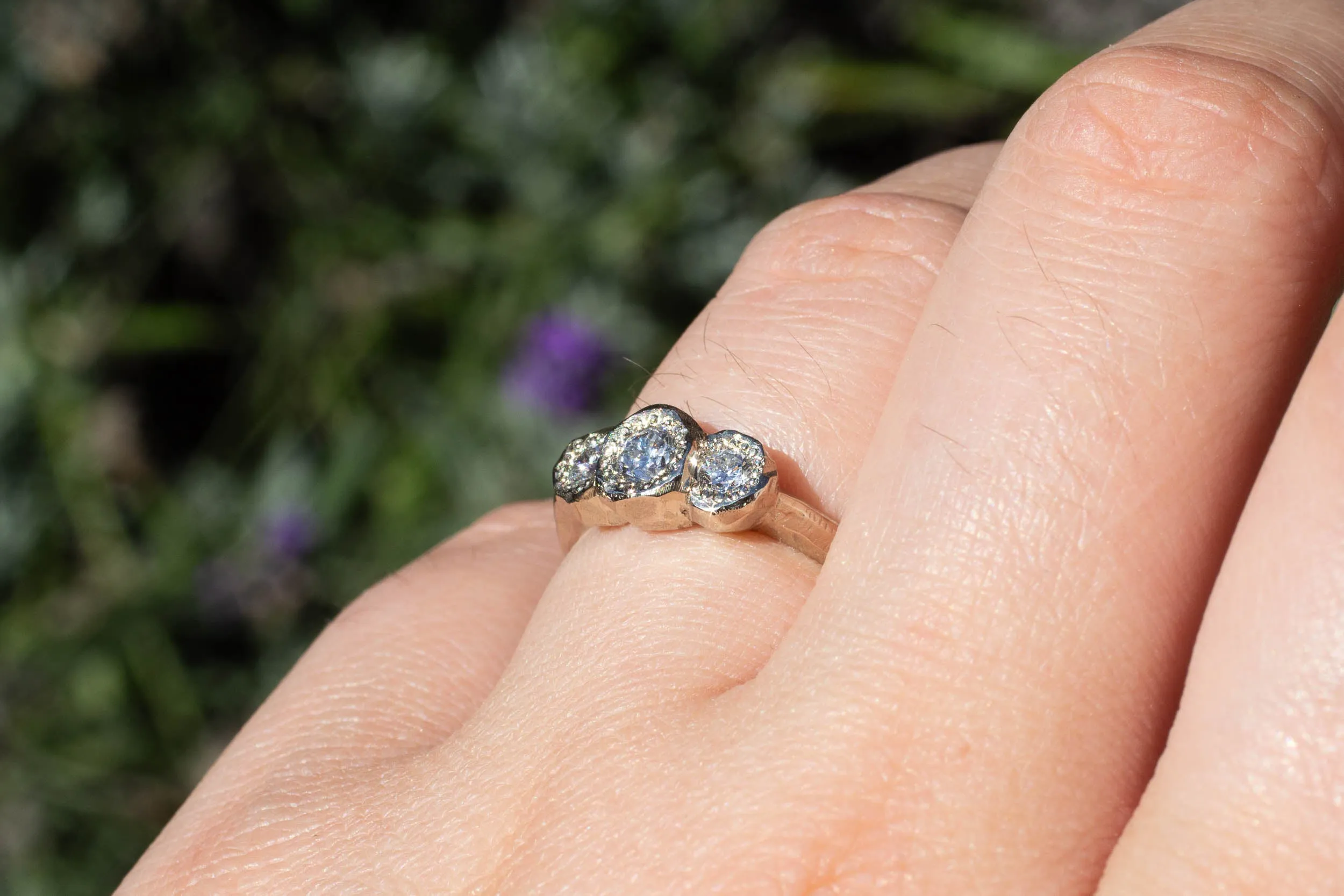 Torci Ring - 14ct White Gold with Lab Diamonds sold by Sophie Divett Jewelry product image thumbnail 4