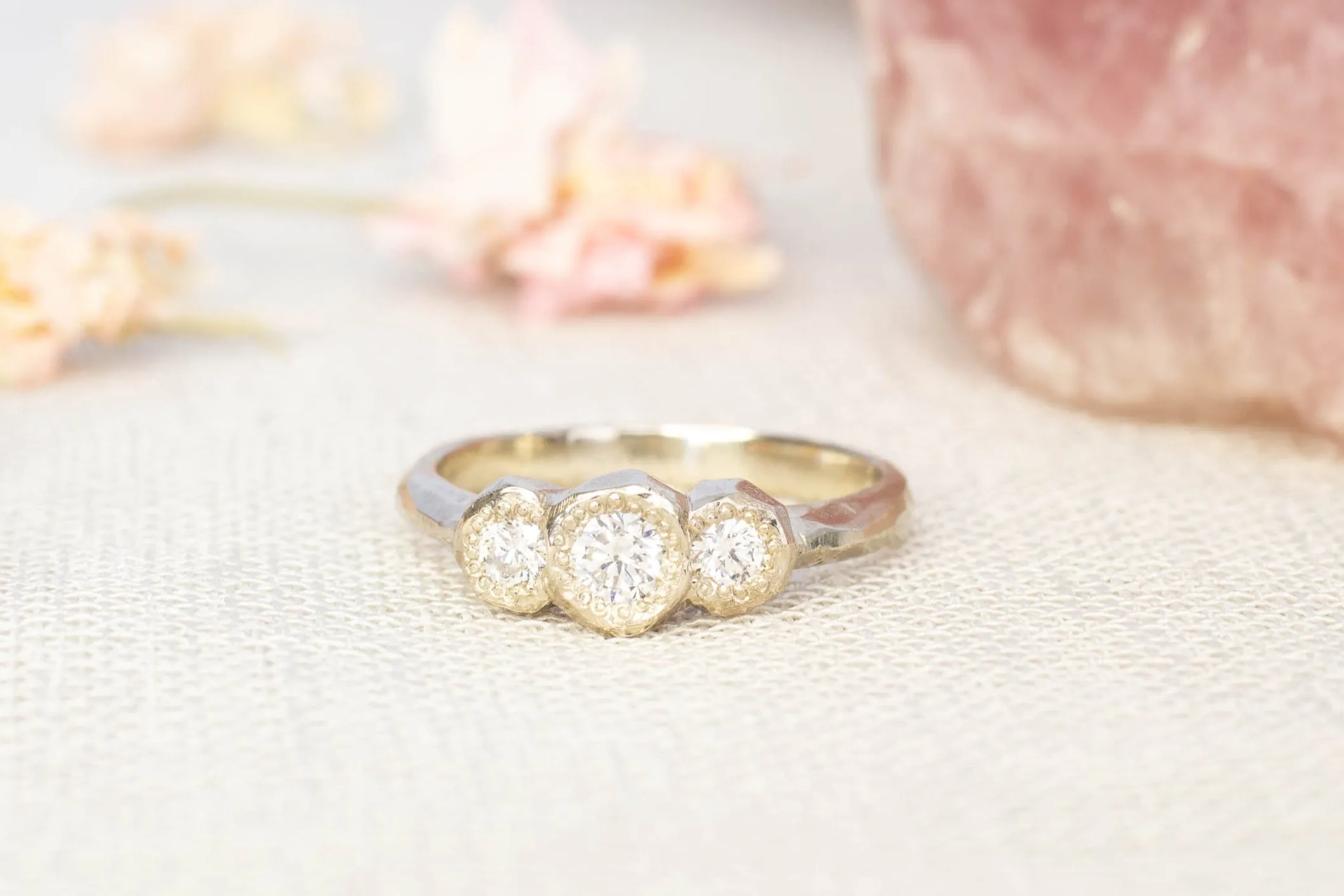 Torci Ring - 14ct White Gold with Lab Diamonds sold by Sophie Divett Jewelry product image thumbnail 5