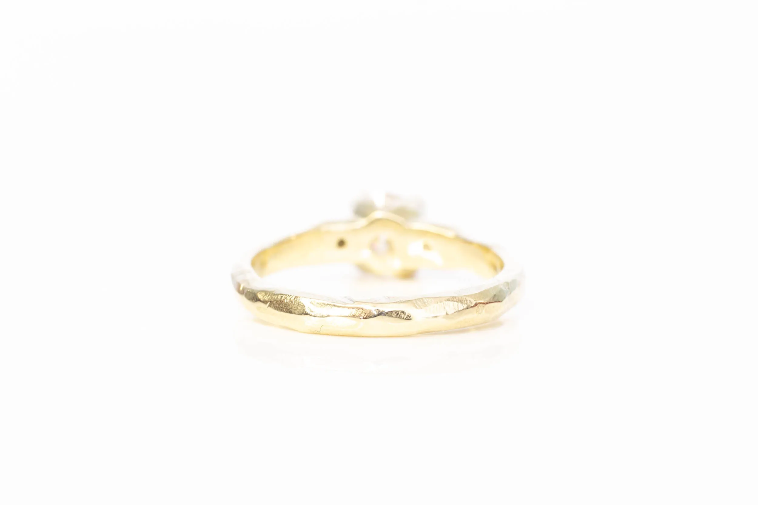 Mira Ring - 14ct Yellow Gold with Lab Diamonds sold by Sophie Divett Jewelry product image thumbnail 5
