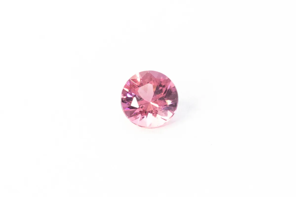 5.8mm Tourmaline: 0.73ct Round - Pink sold by Sophie Divett Jewelry