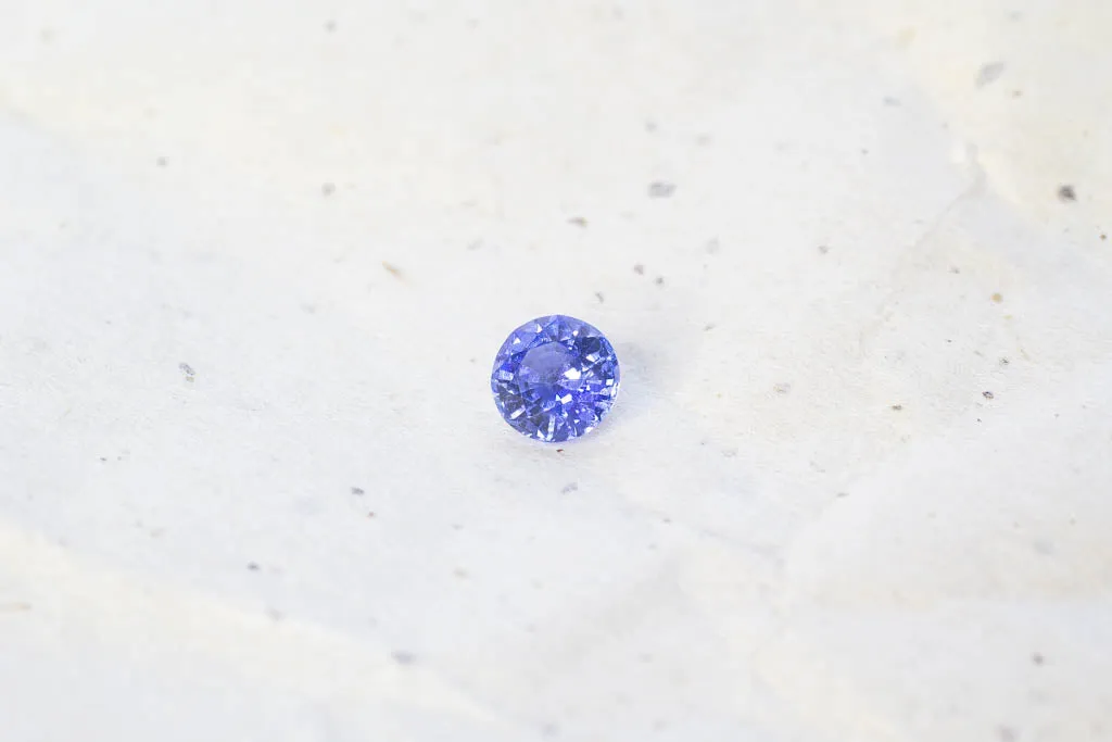 5.5mm Sapphire: Round - Blue Ceylon sold by Sophie Divett Jewelry product image thumbnail 4
