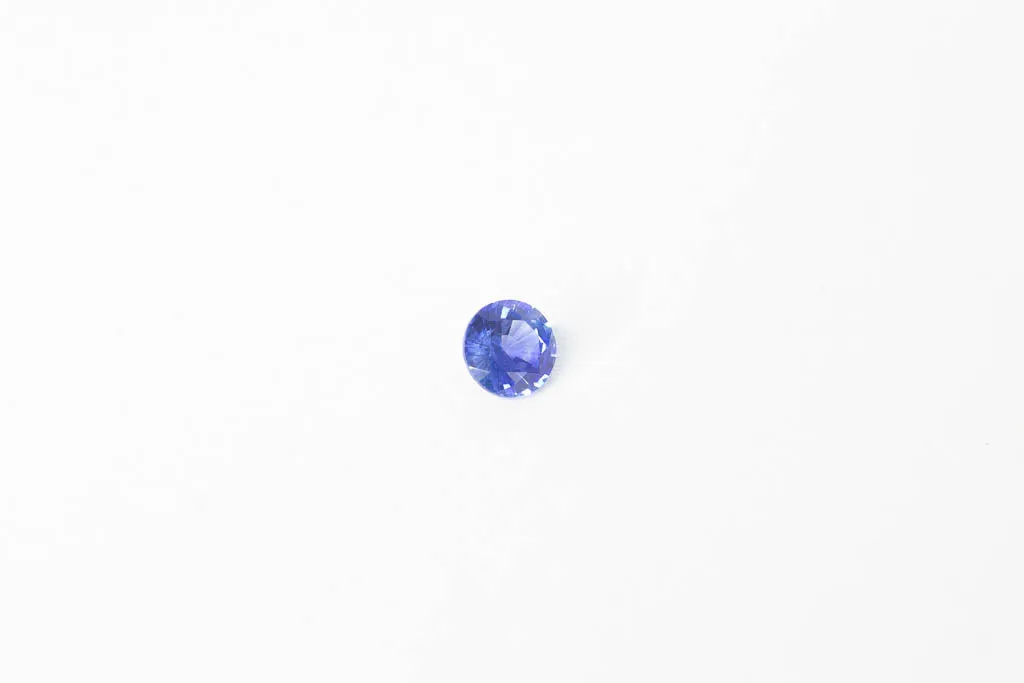 4mm Sapphire: Round - Blue Ceylon sold by Sophie Divett Jewelry product image thumbnail 4