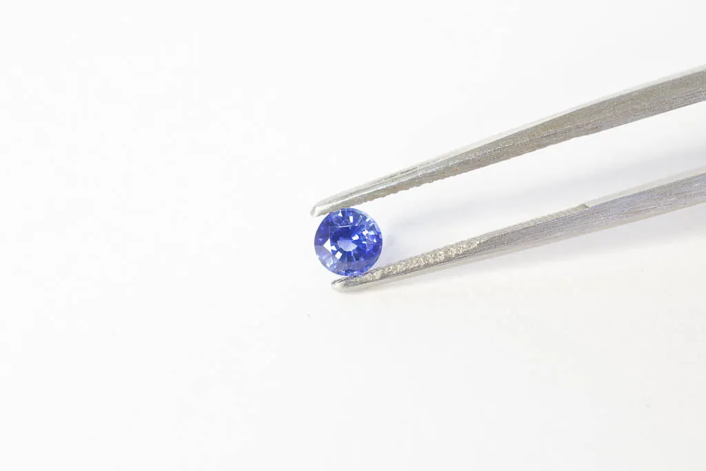 4mm Sapphire: Round - Blue Ceylon sold by Sophie Divett Jewelry product image thumbnail 2
