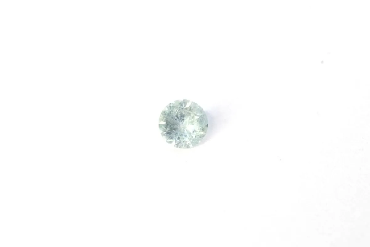 5.4mm Sapphire: 0.65ct Round - Blue-Grey Montana sold by Sophie Divett Jewelry
