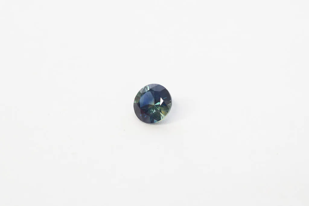 6mm Sapphire: 0.87ct Round - Teal sold by Sophie Divett Jewelry product image thumbnail 5