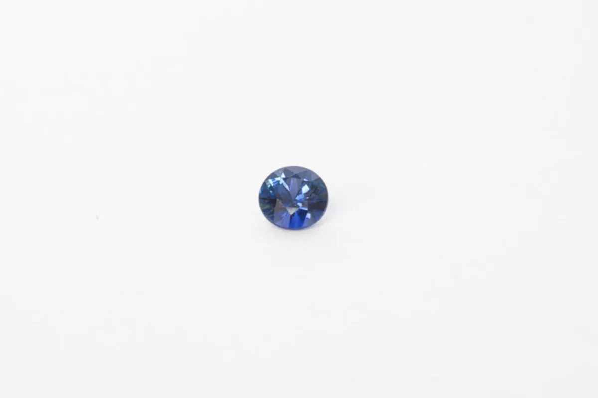 4.5mm Sapphire - 0.42ct Round - Blue sold by Sophie Divett Jewelry