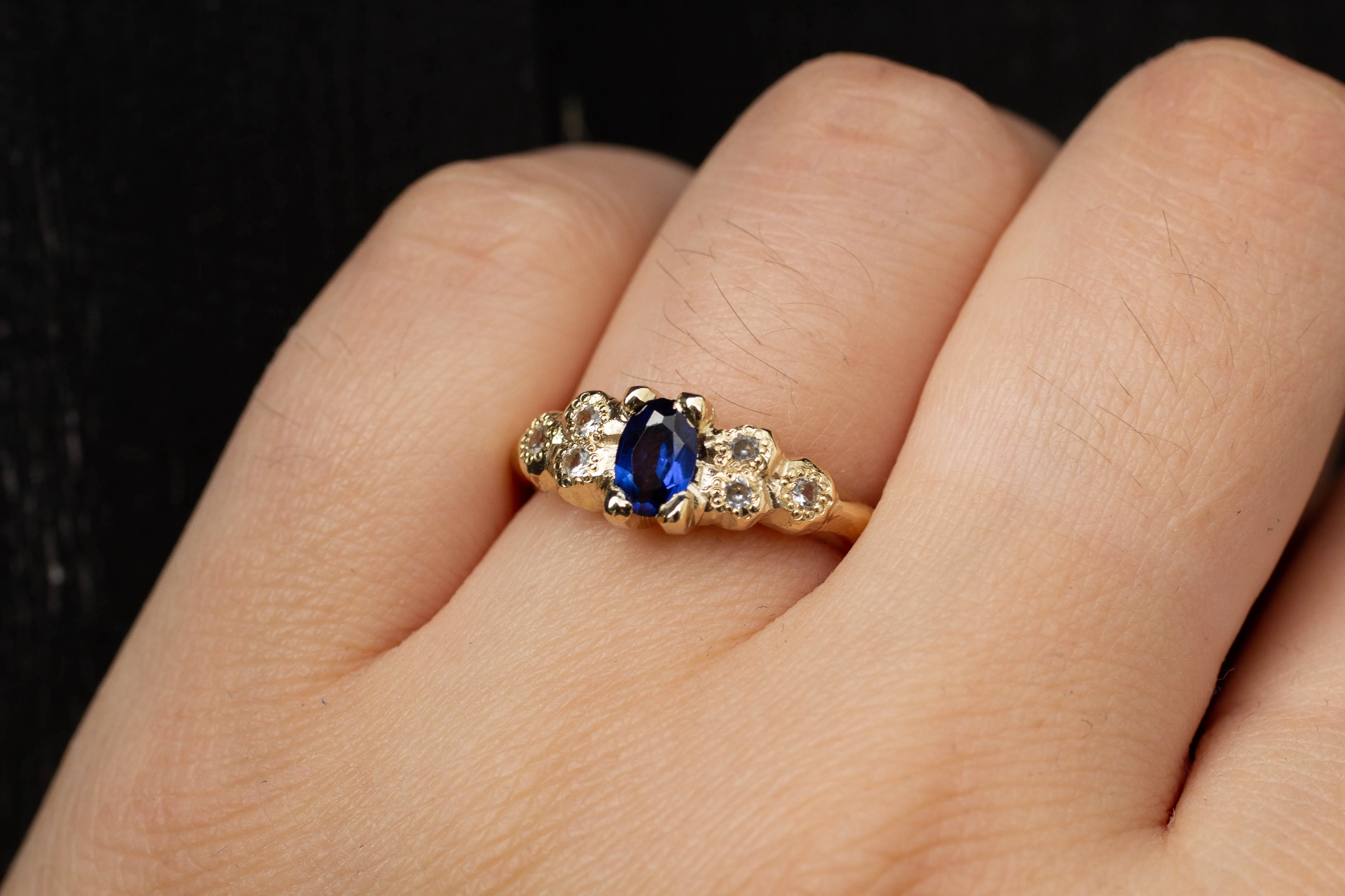 Oasis Ring with Diamonds - Made to Order sold by Sophie Divett Jewelry product image thumbnail 3