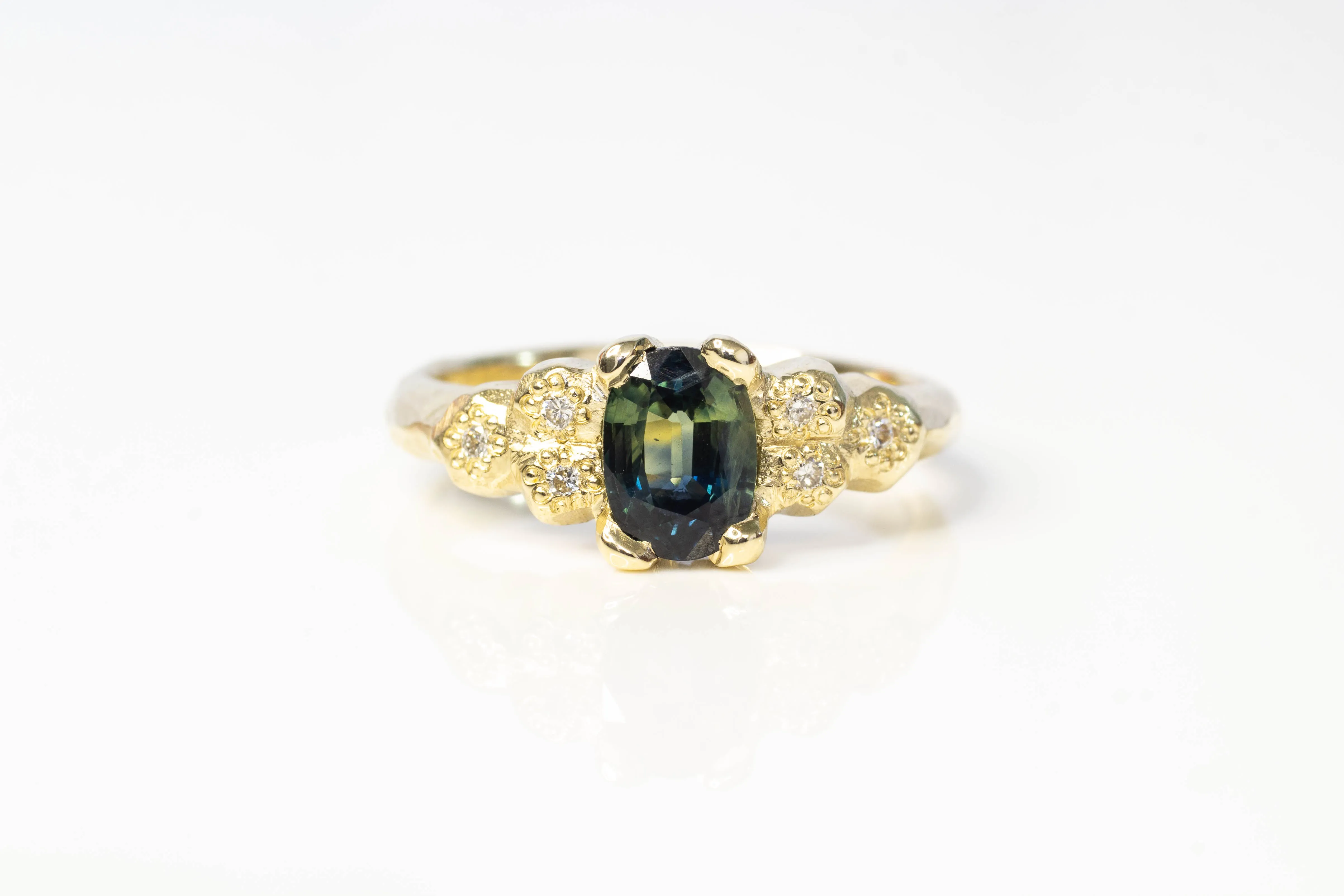Oasis Ring with Diamonds - Made to Order sold by Sophie Divett Jewelry product image thumbnail 4