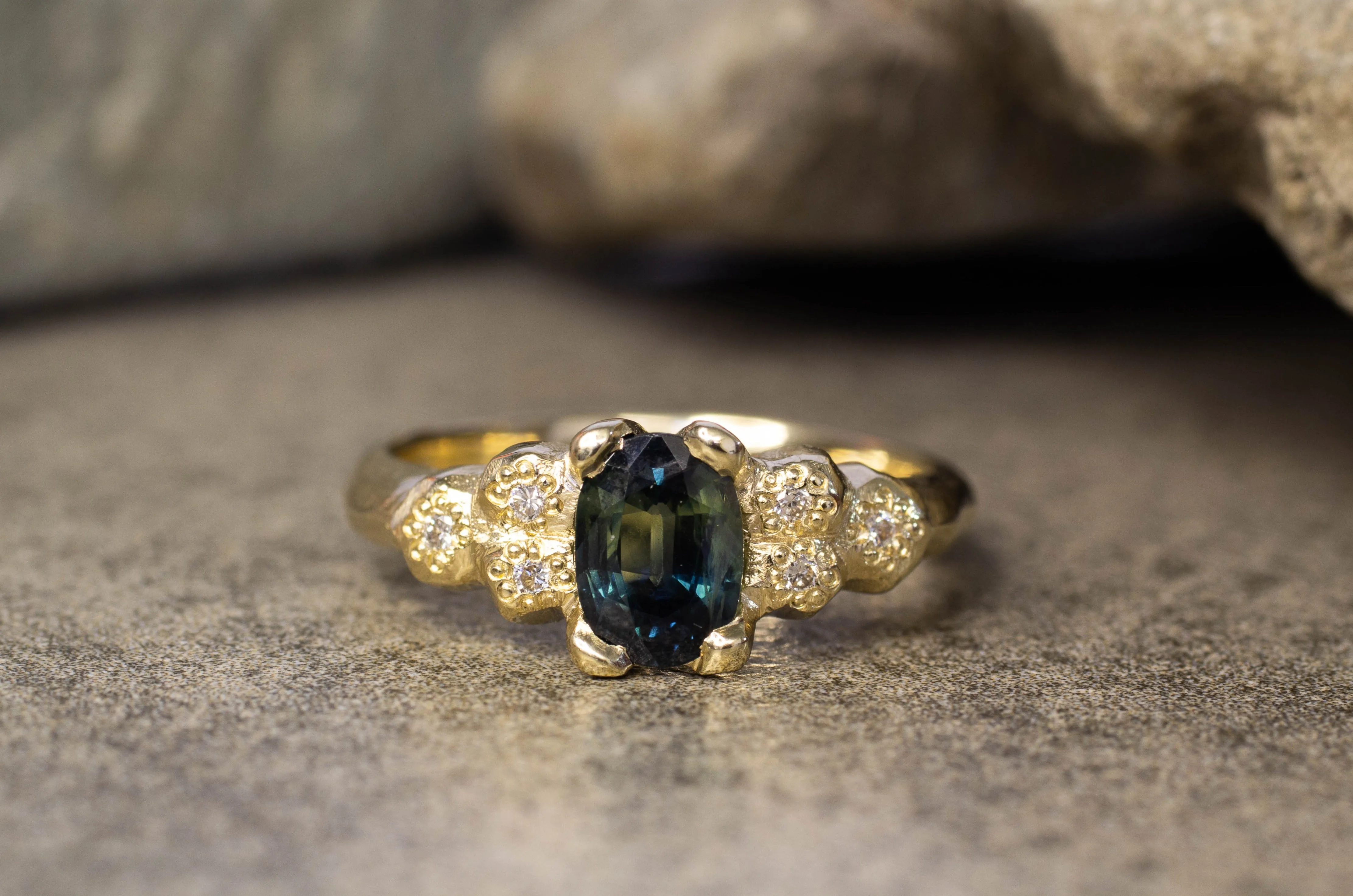 Oasis Ring with Diamonds - Made to Order sold by Sophie Divett Jewelry product image thumbnail 2