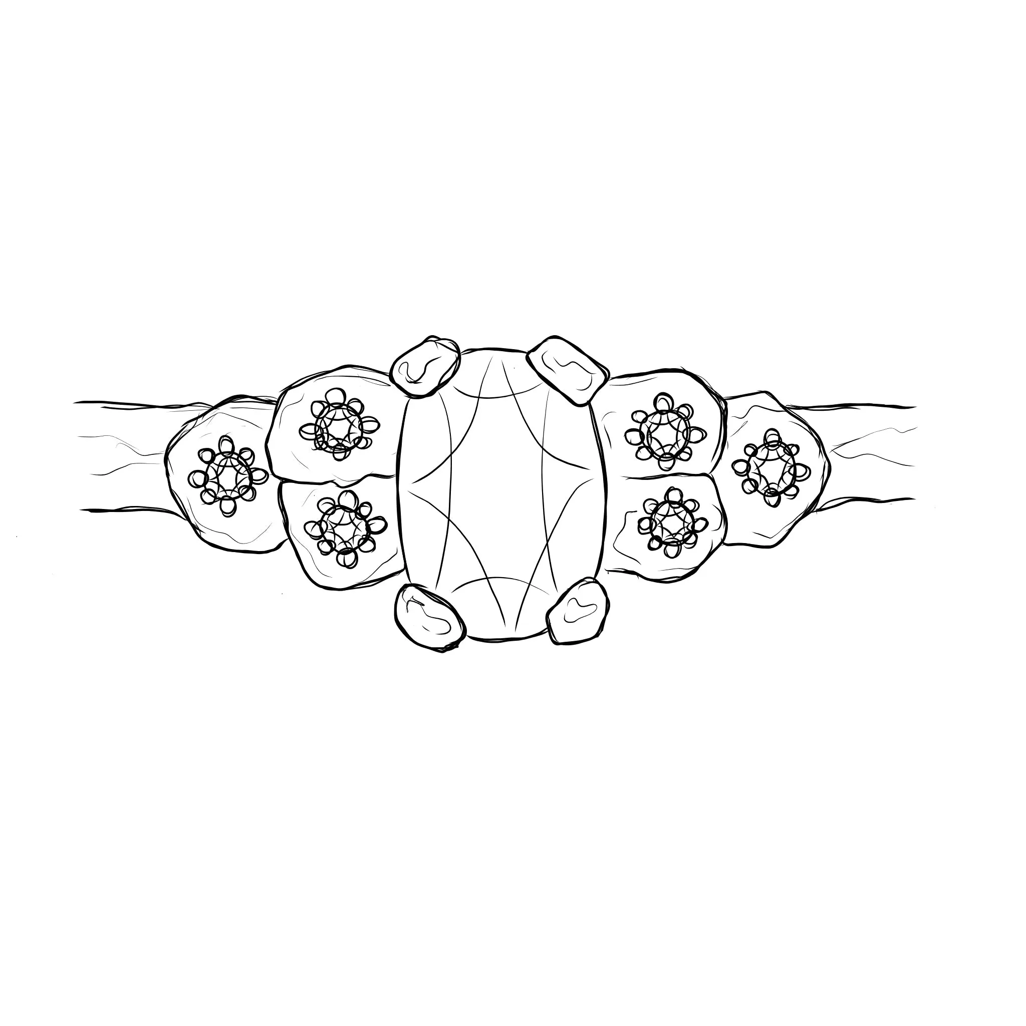 Oasis Ring with Diamonds - Made to Order sold by Sophie Divett Jewelry