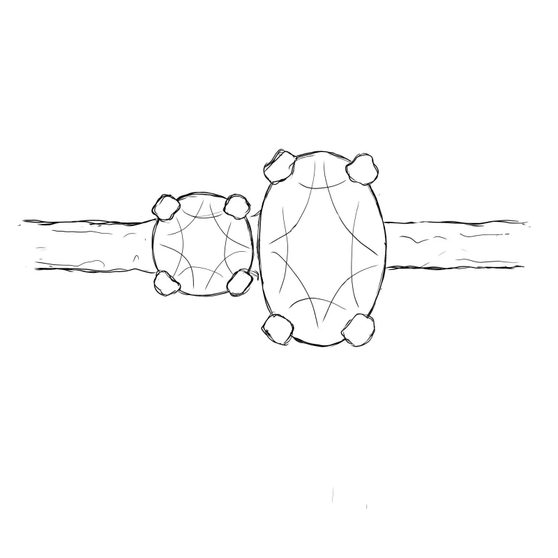 Duo Ring - Build Your Own sold by Sophie Divett Jewelry