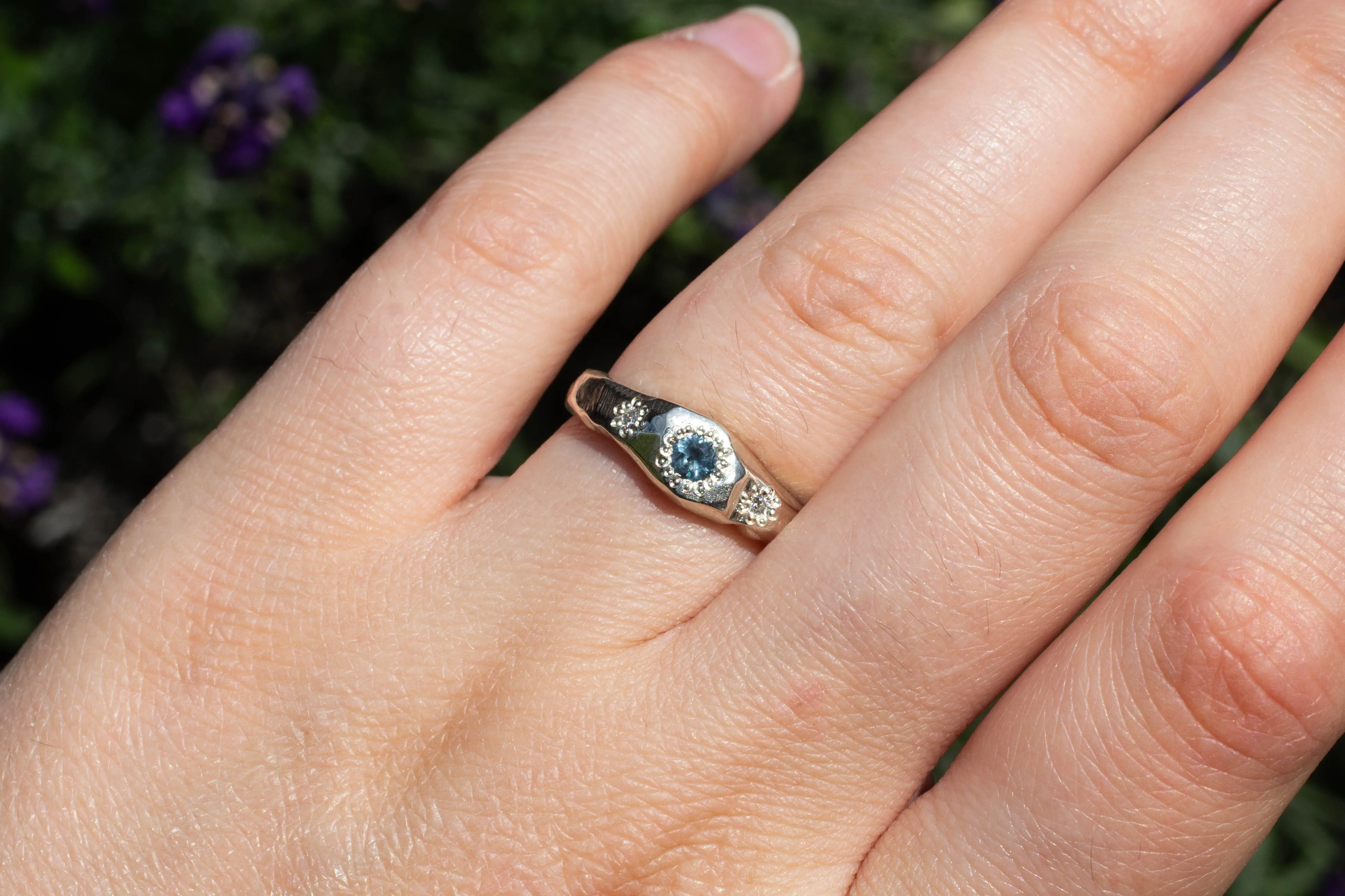 Hestia Ring - Made to Order (gem options draft) sold by Sophie Divett Jewelry product image thumbnail 5