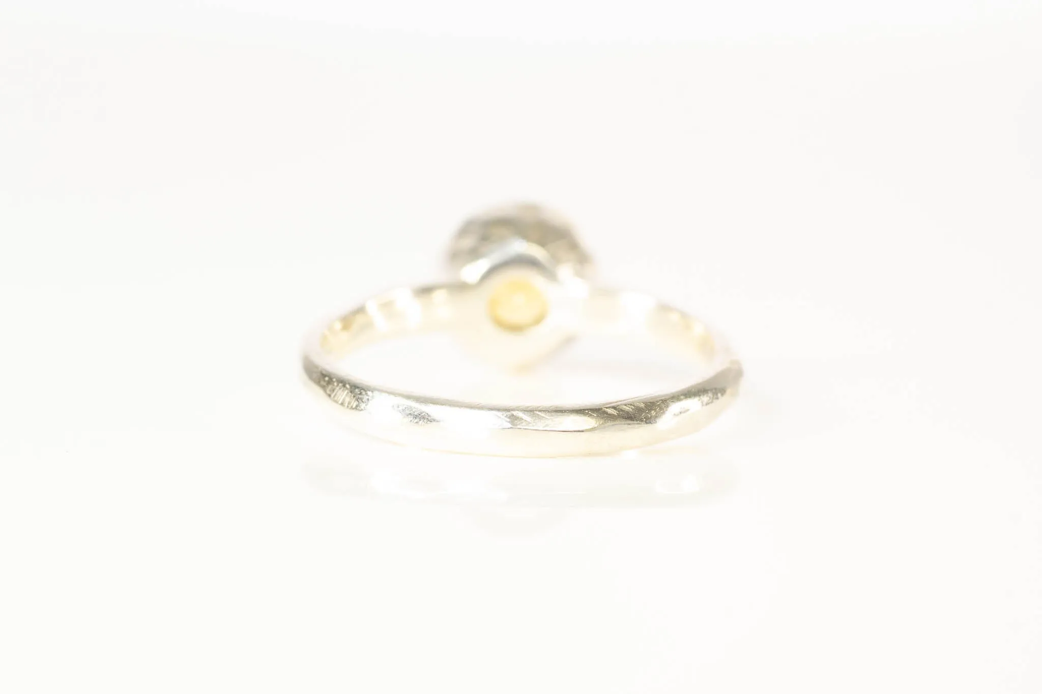 Lota Ring - Sterling Silver with Citrine sold by Sophie Divett Jewelry product image thumbnail 5