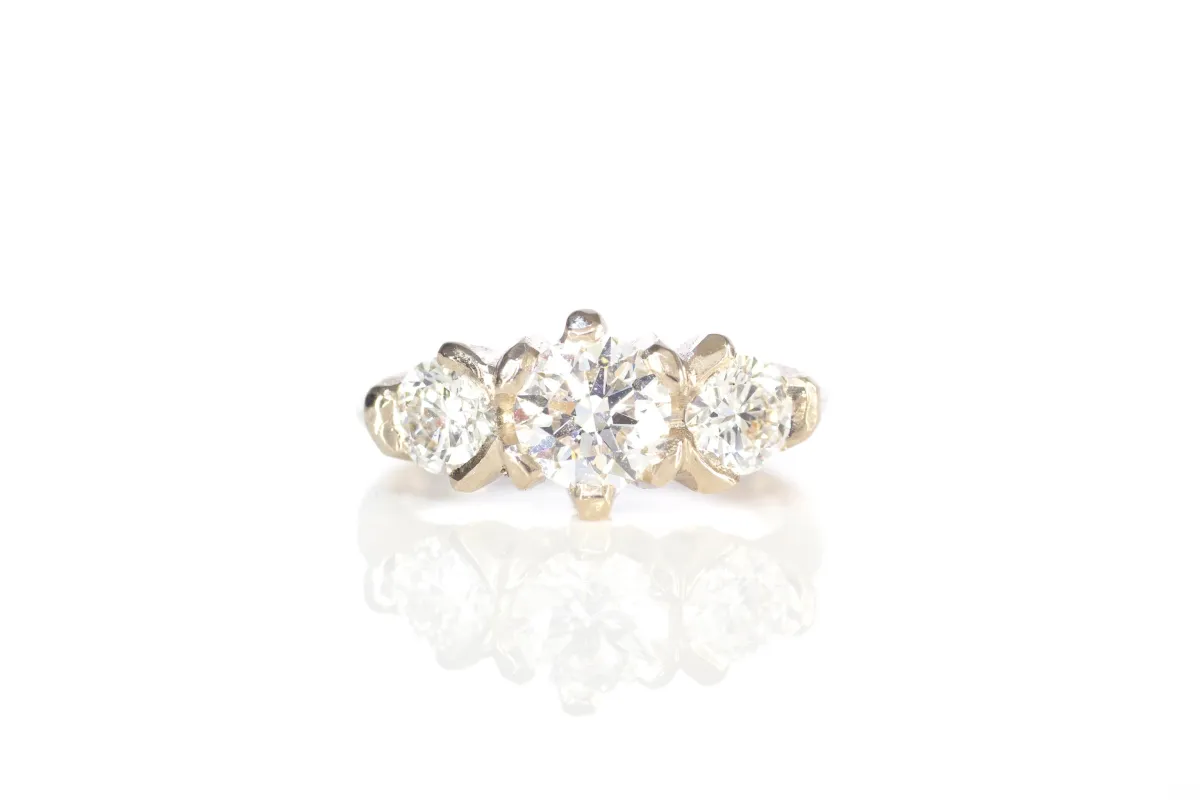Athena Ring - 18ct White Gold with Diamonds sold by Sophie Divett Jewelry