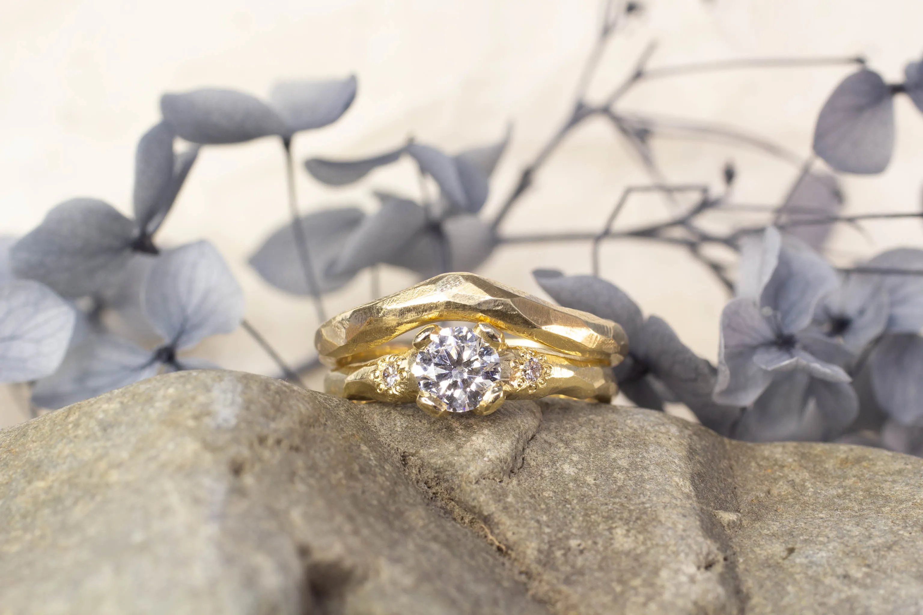 Mira Ring - 9ct Yellow Gold with 0.62ct Lab Diamond sold by Sophie Divett Jewelry product image thumbnail 3