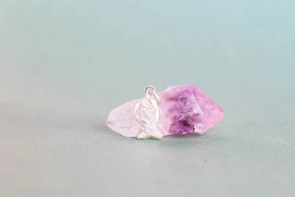 Fish Charm - Sterling Silver sold by Sophie Divett Jewelry